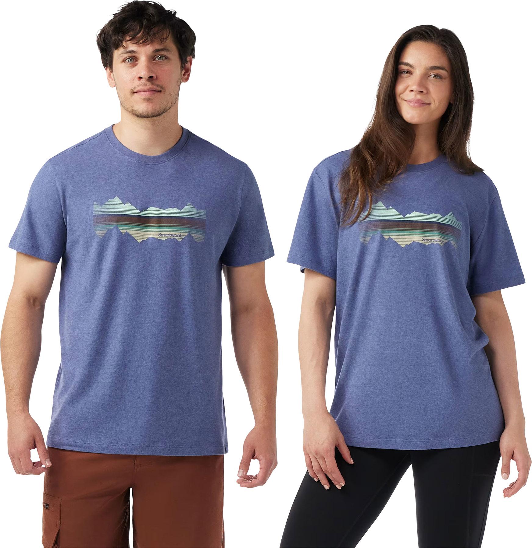 Product gallery image number 2 for product Mountain Horizon Short Sleeve Graphic T-Shirt - Unisex