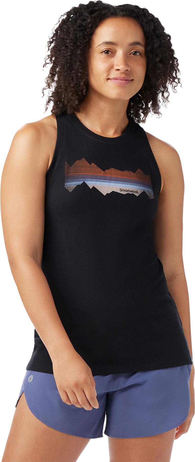 Product gallery image number 2 for product Mountain Horizon Graphic Tank Top - Women's