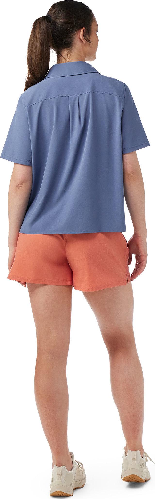 Product gallery image number 2 for product Everyday Button Down Short Sleeve Shirt - Women’s