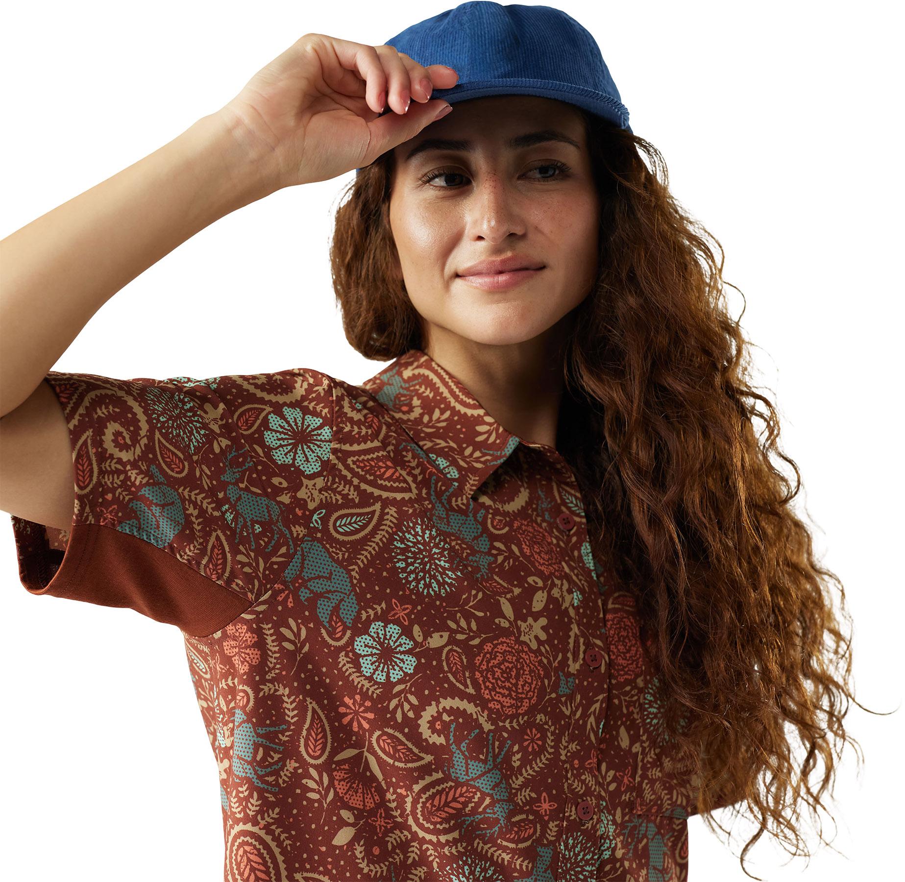 Product gallery image number 3 for product Chemise boutonnée à manches courtes Everyday - Femme