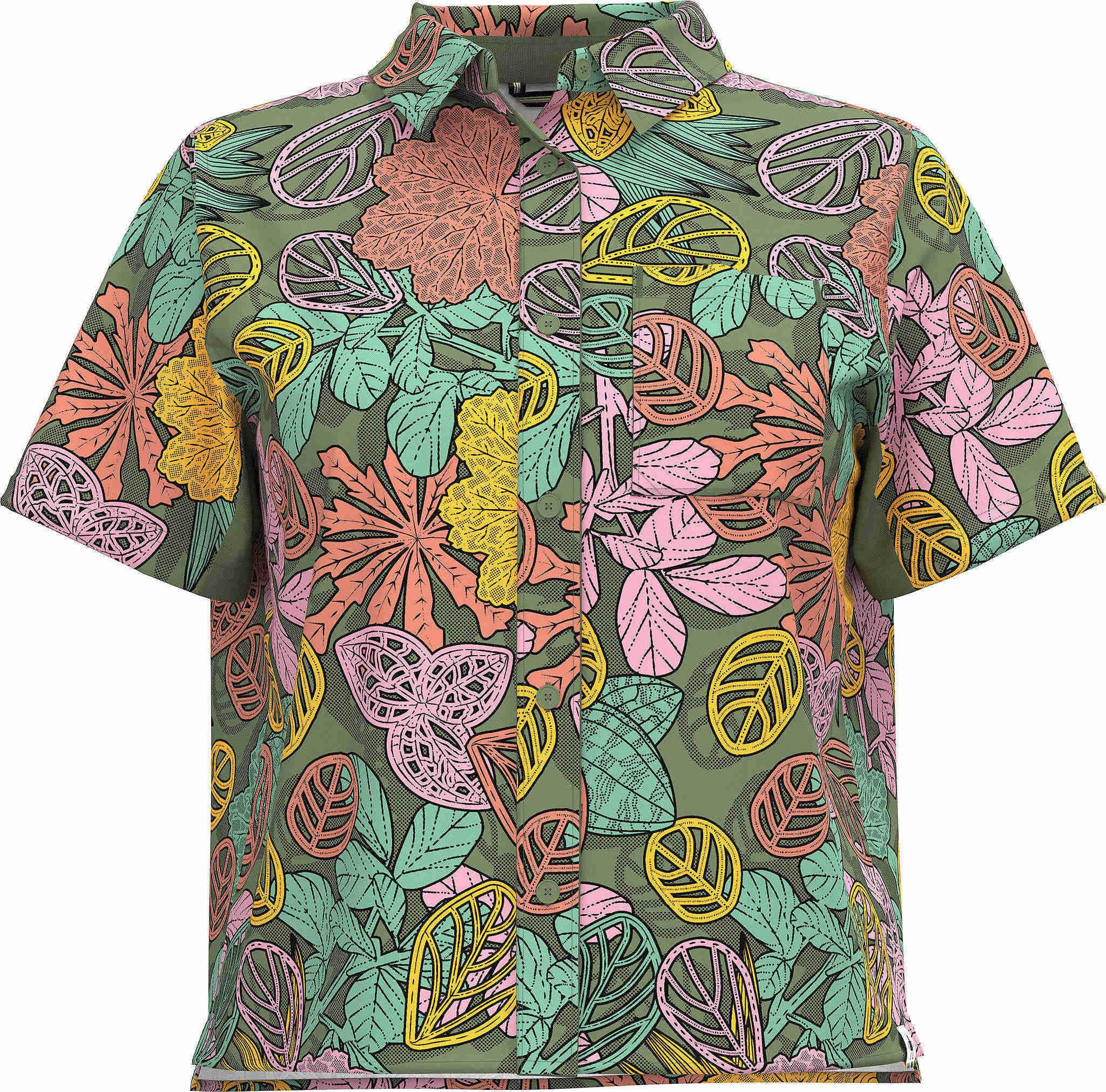 Product gallery image number 1 for product Everyday Button Down Short Sleeve Shirt - Women’s