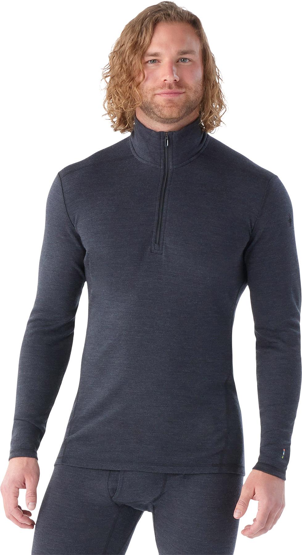 Product gallery image number 3 for product Classic Thermal Merino Base Layer 1/4 Zip - Men's