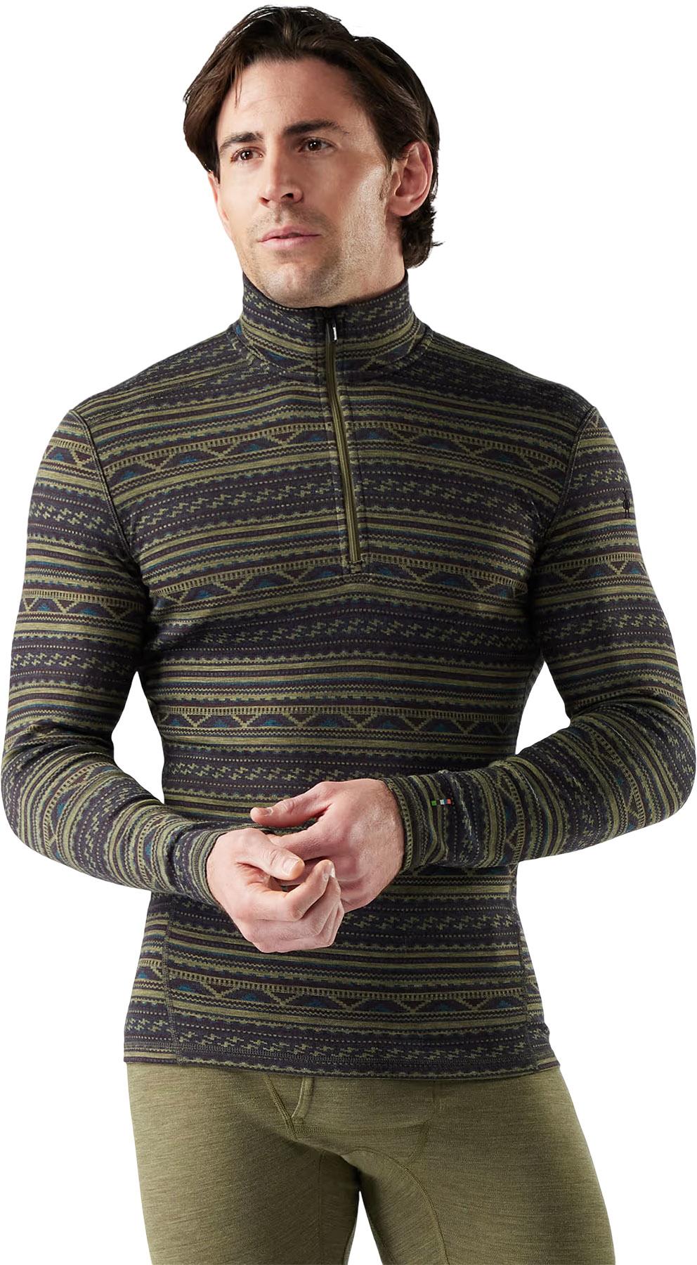 Product gallery image number 3 for product Classic Thermal Merino Base Layer 1/4 Zip - Men's