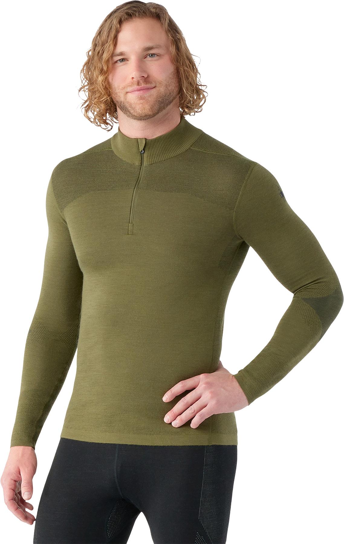 Product gallery image number 3 for product Intraknit Thermal Merino 1/4 Zip Base Layer Top - Men's
