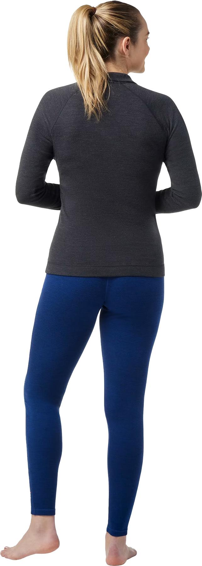 Product gallery image number 3 for product Haut couche de base à glissière 1/4 en mérinos Classic Thermal - Boîte en carton - Femme
