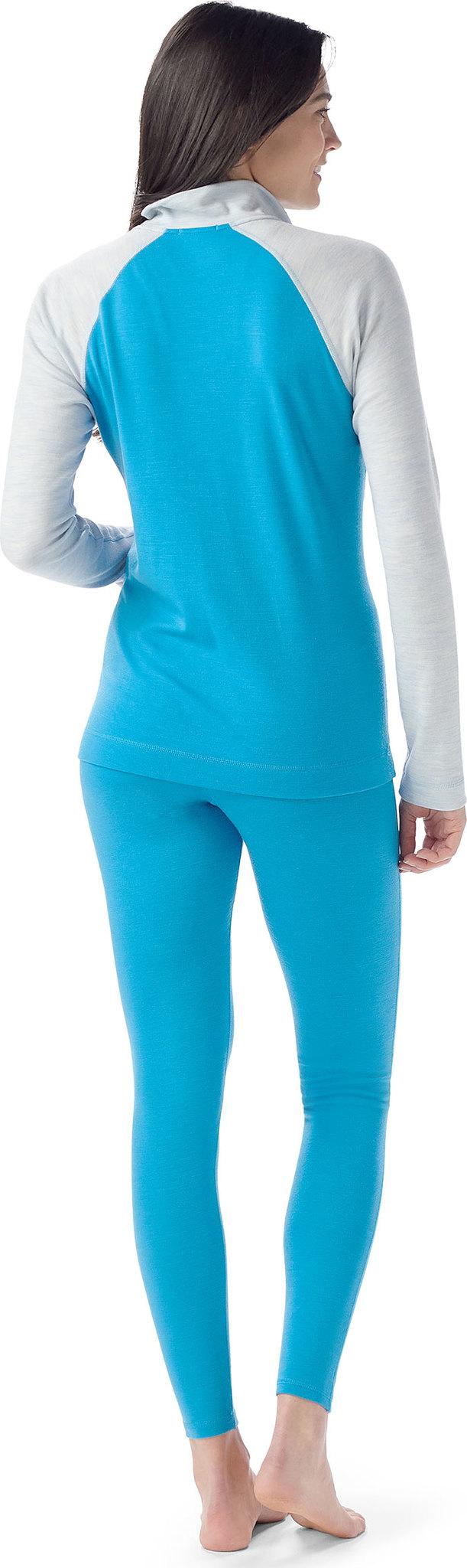 Numéro de l'image de la galerie de produits 2 pour le produit Haut couche de base à glissière 1/4 en mérinos Classic Thermal - Boîte en carton - Femme