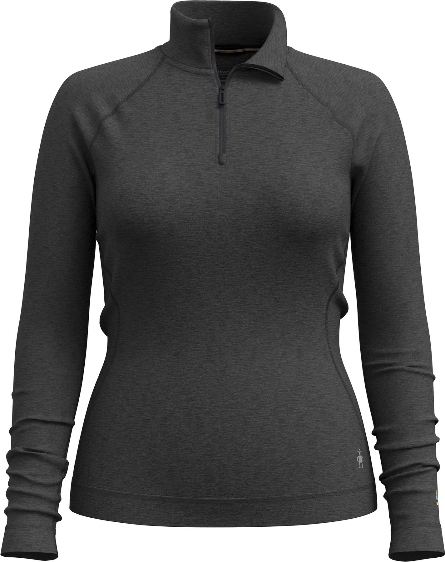 Product image for Haut couche de base à glissière 1/4 en mérinos Classic Thermal - Boîte en carton - Femme
