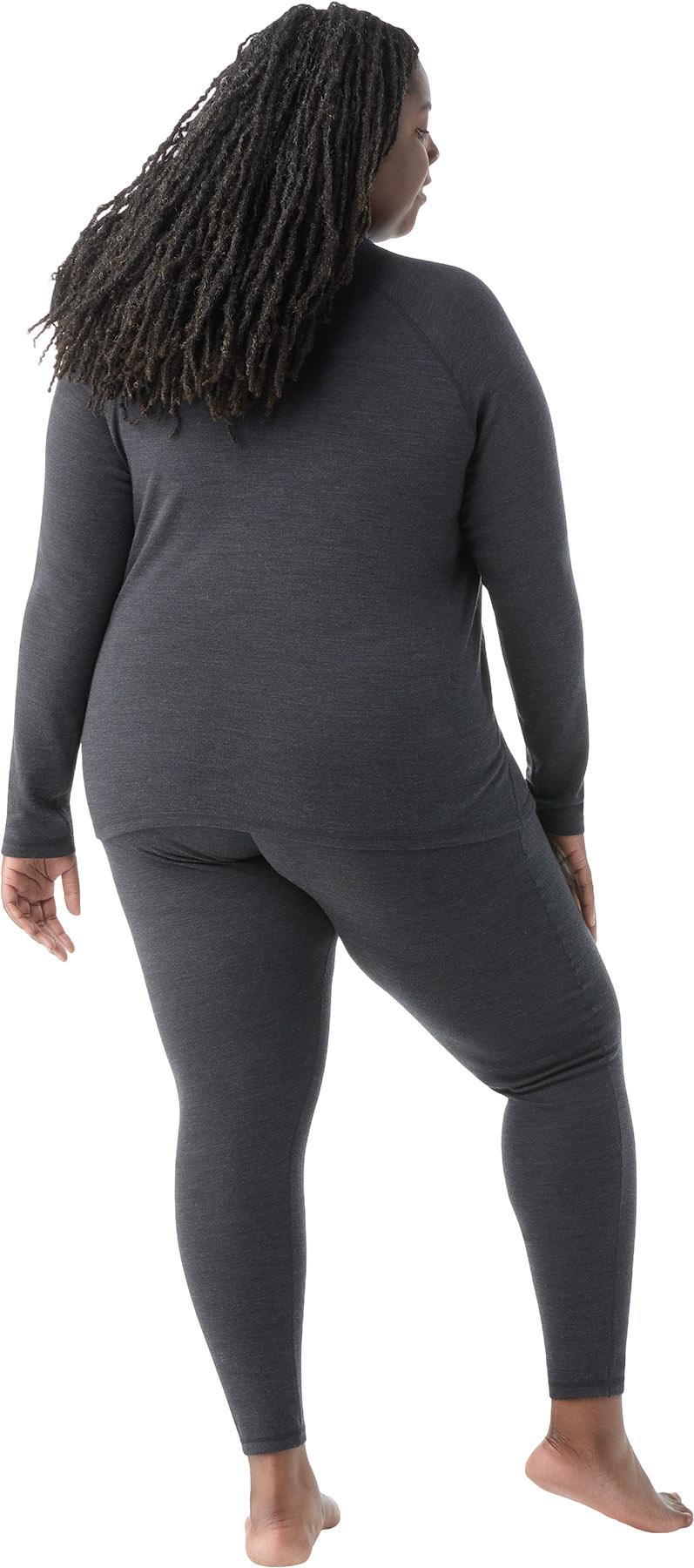 Product gallery image number 2 for product Classic Thermal Merino Plus Size 1/4 Zip Base Layer Top - Women's