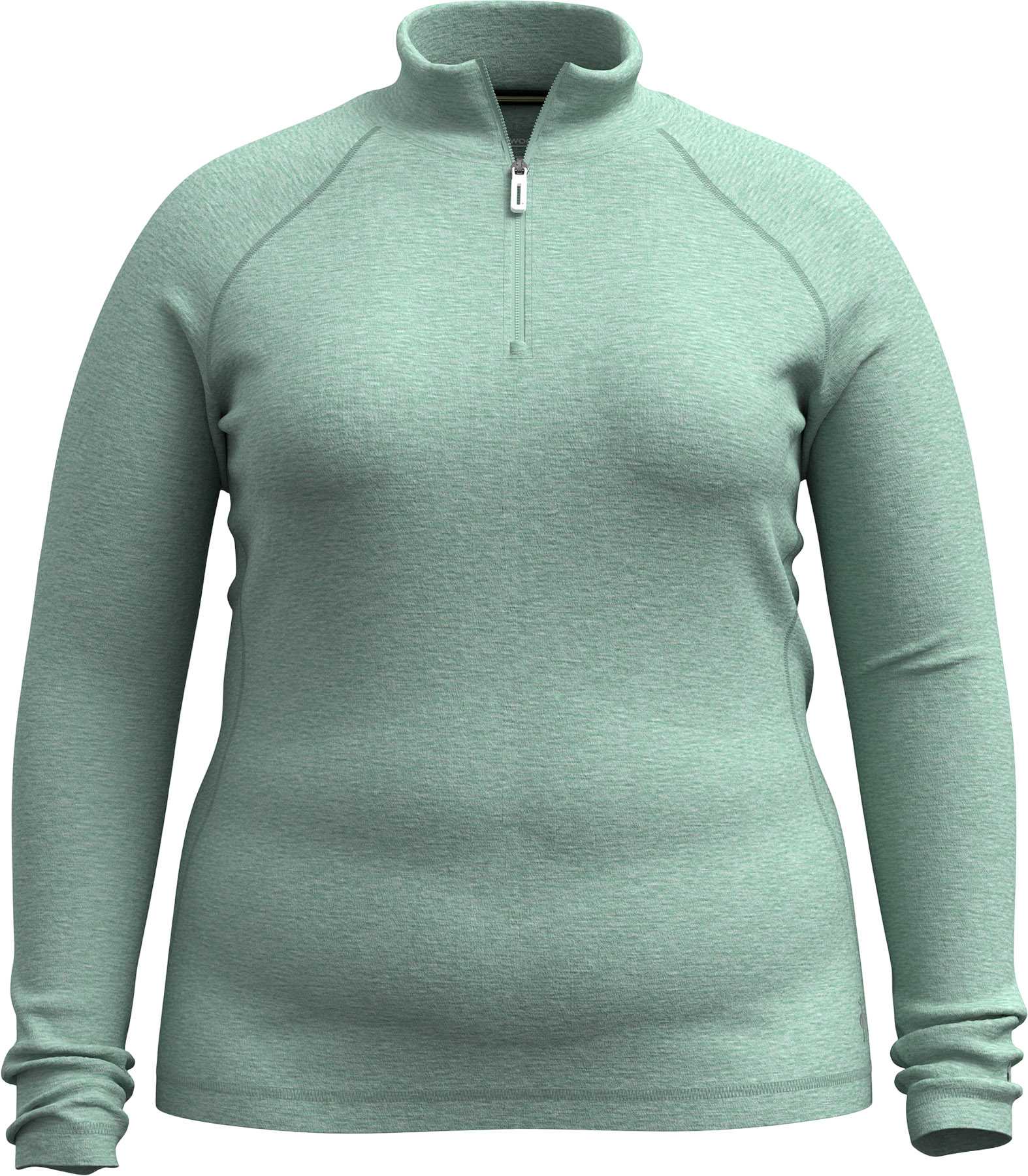 Product image for Classic Thermal Merino Plus Size 1/4 Zip Base Layer Top - Women's