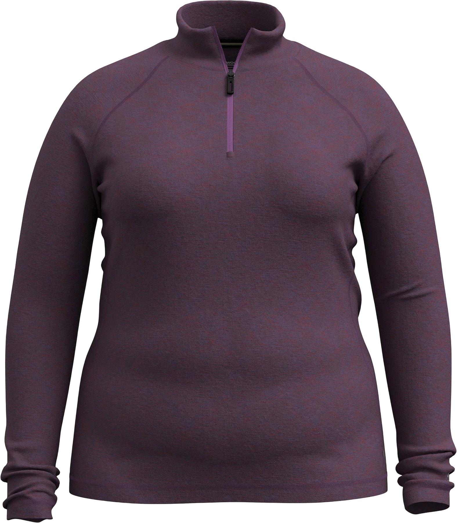 Image de produit pour Couche de base à glissière 1/4 en mérinos thermique classique grande taille - Femme
