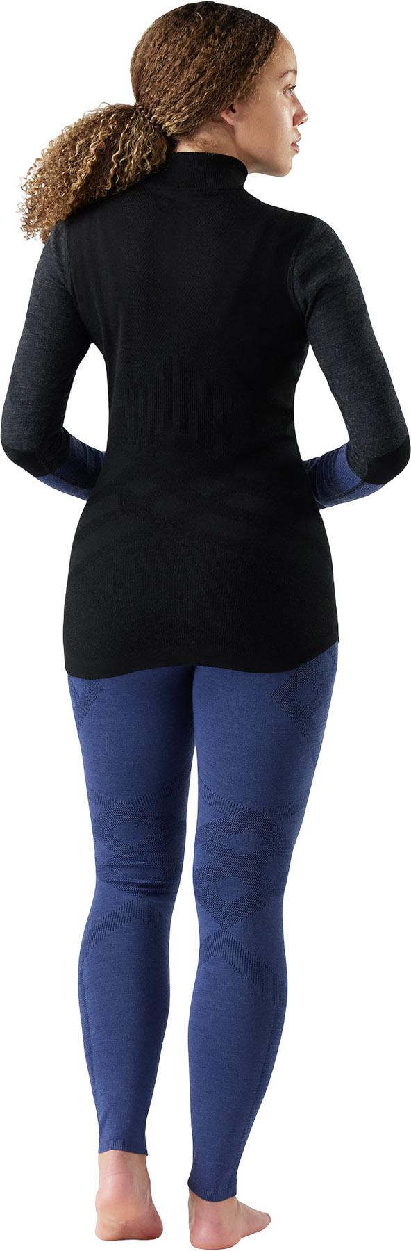 Product gallery image number 2 for product Intraknit Thermal Merino Colorblock 1/4 Zip Base Layer Top - Women's 