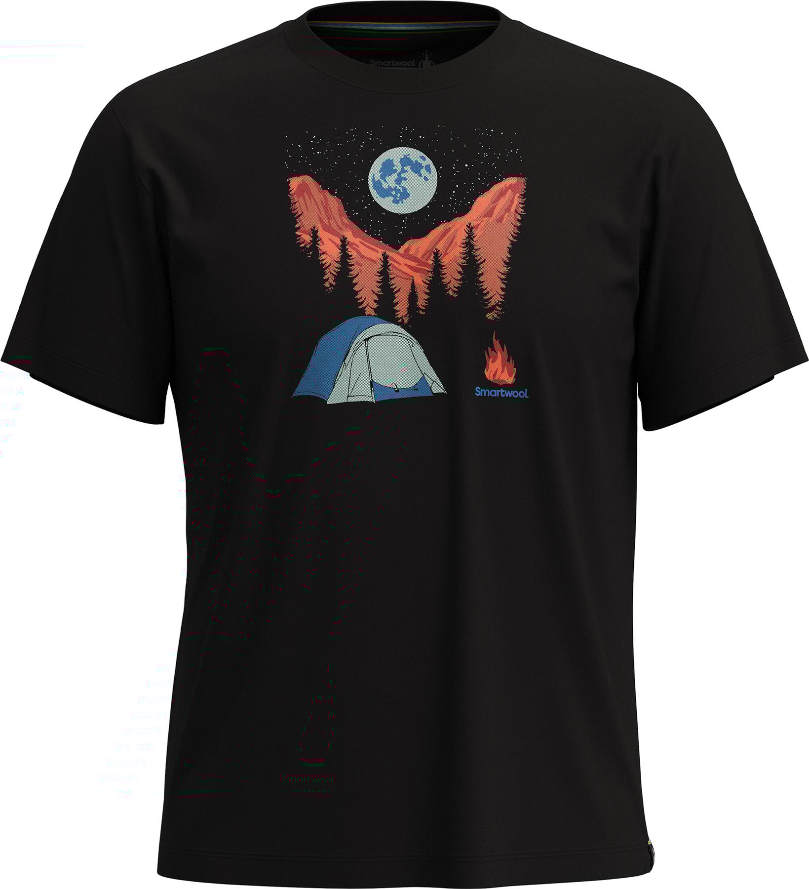 Product image for Night Camp Short Sleeve Graphic T-Shirt - Unisex