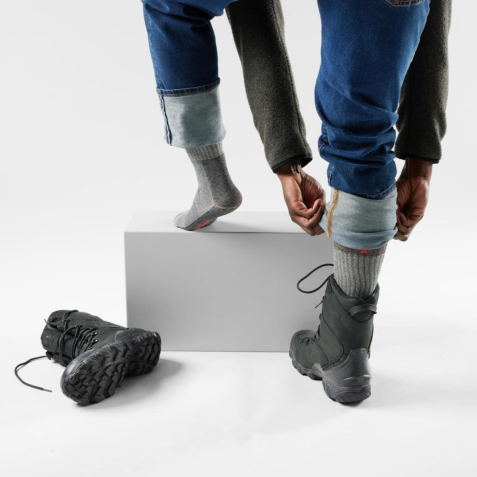 Product gallery image number 2 for product Hunt Classic Edition Light Cushion Tall Crew Socks