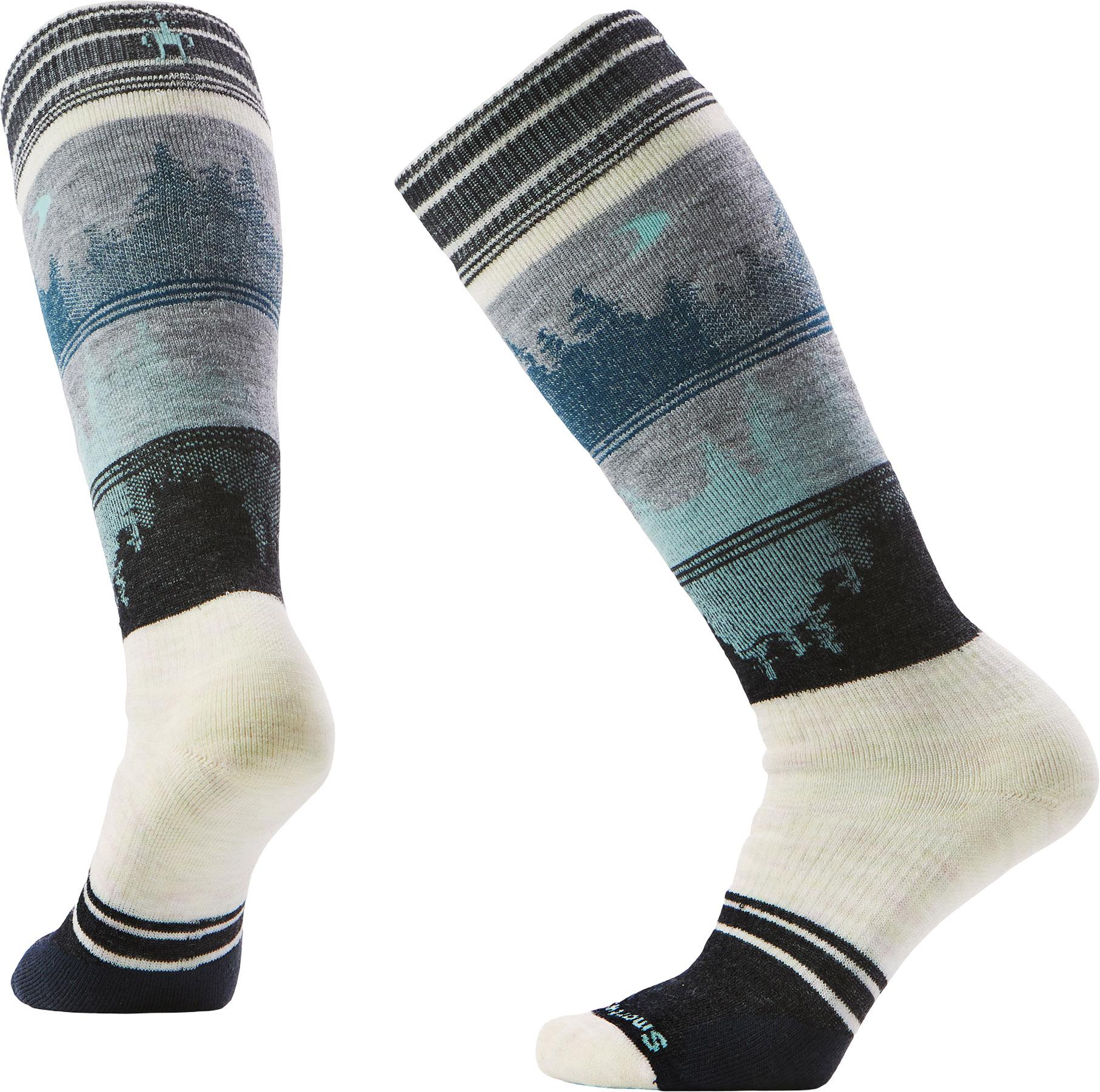 Product gallery image number 1 for product Snowboard Twilight Vista Over The Calf Socks - Women's
