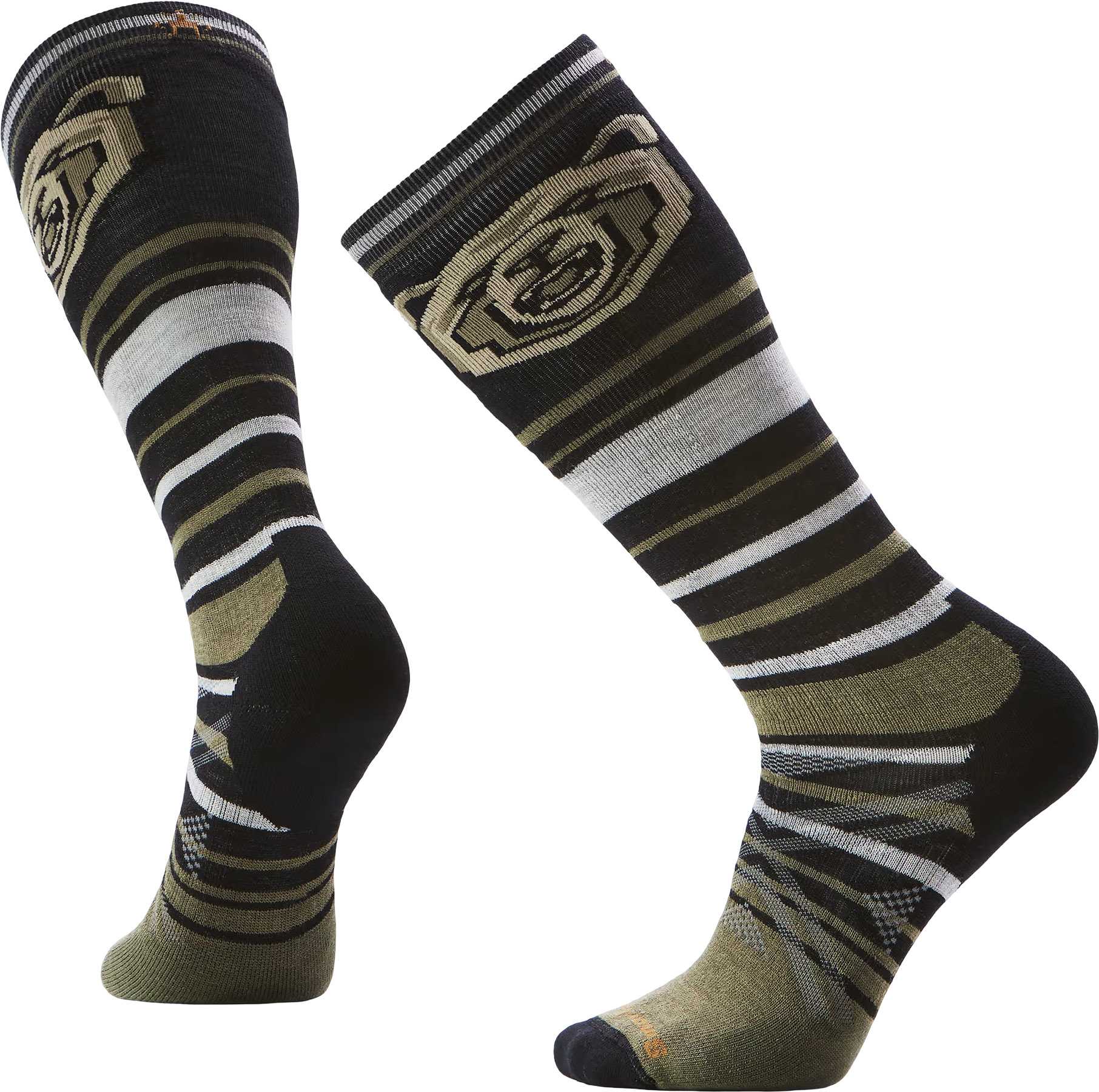 Product image for Ski Growling Grizzly Full Cushion Over The Calf Socks - Unisex