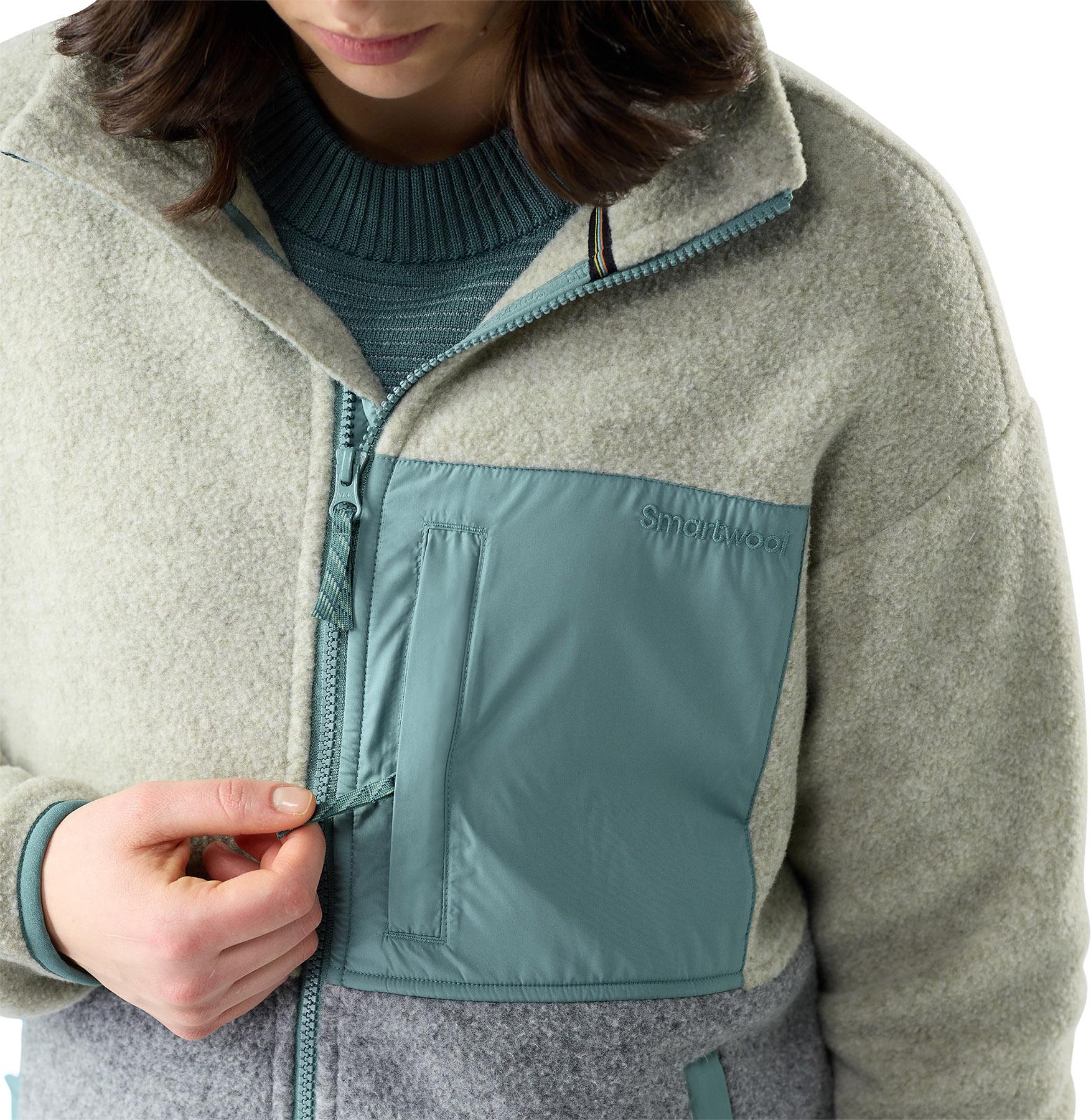 Numéro de l'image de la galerie de produits 3 pour le produit Manteau en molleton Second Cut - Femme