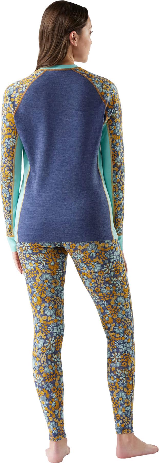 Product gallery image number 2 for product Haut couche de base à col rond en mérinos Thermal - Femme