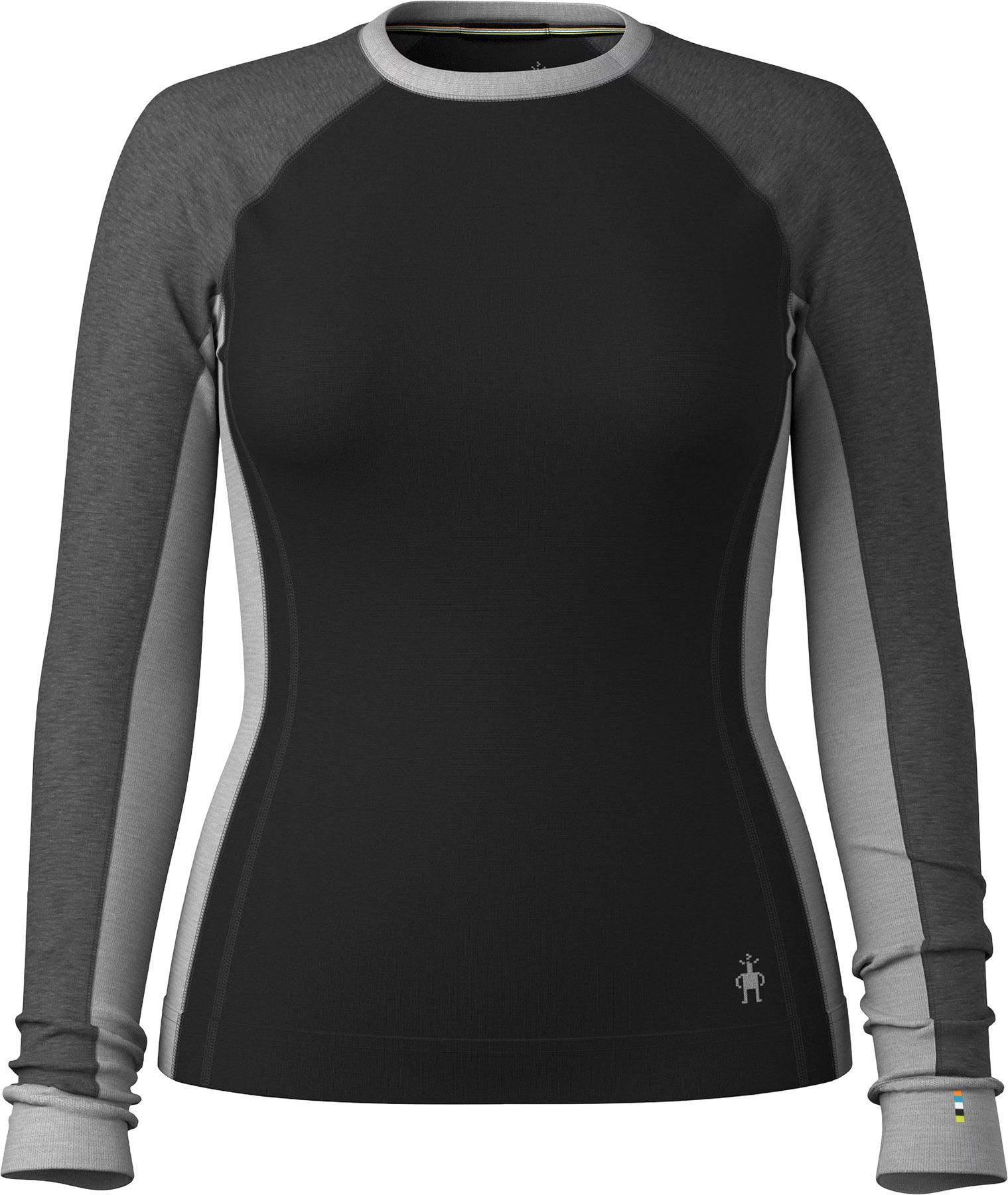 Product image for Classic Thermal Merino Colorblock Boxed Crew Neck Base Layer Top - Women's
