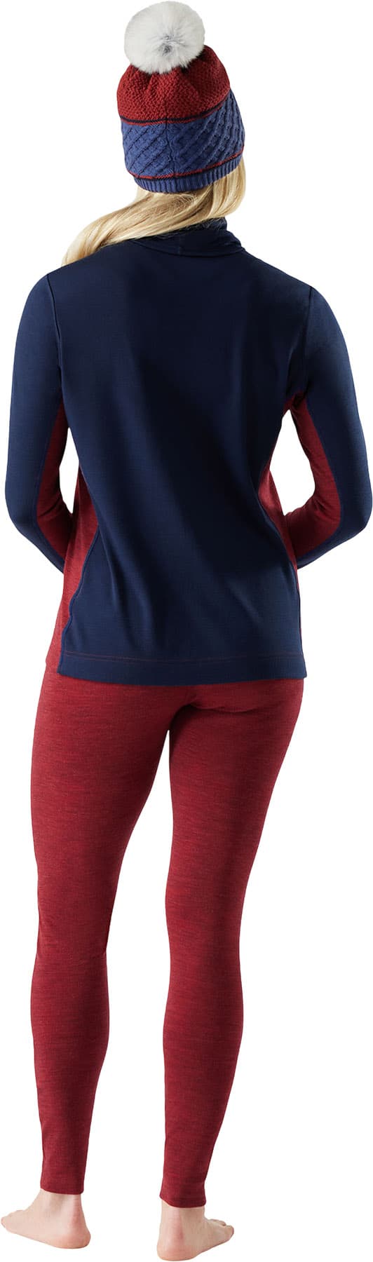 Product gallery image number 2 for product Classic Thermal Merino Mock Neck Base Layer Top - Women's