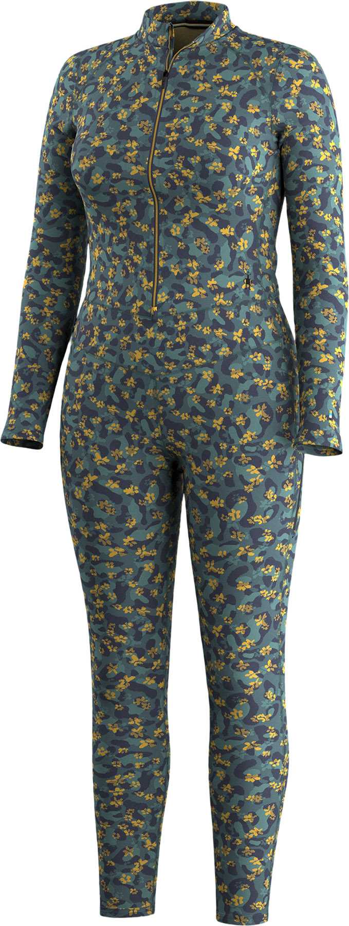 Dark Teal Wild Blossom