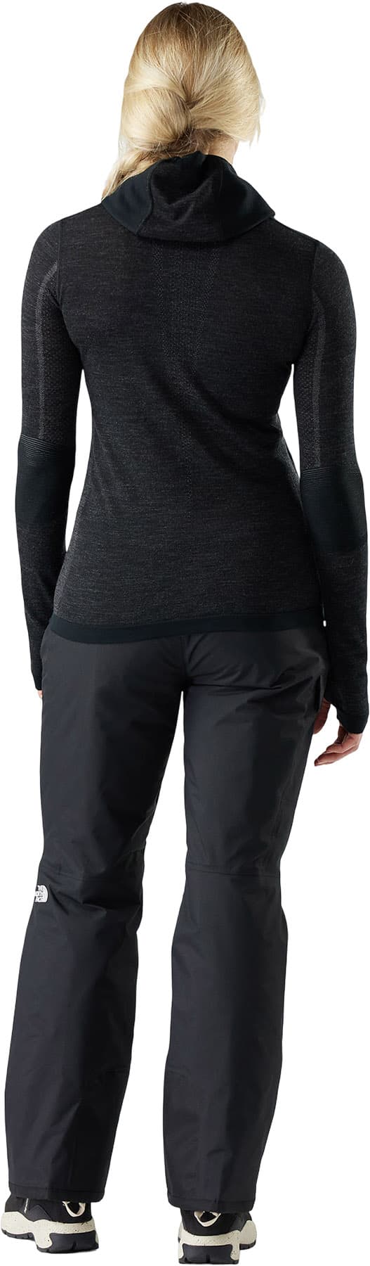 Product gallery image number 2 for product Intraknit Thermal Merino Base Layer Hoodie - Women's