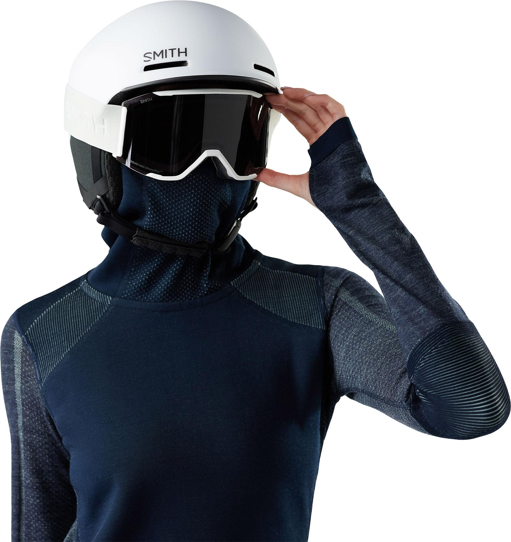 Numéro de l'image de la galerie de produits 3 pour le produit Chandail à capuchon couche de base en mérinos Intraknit Thermal - Femme