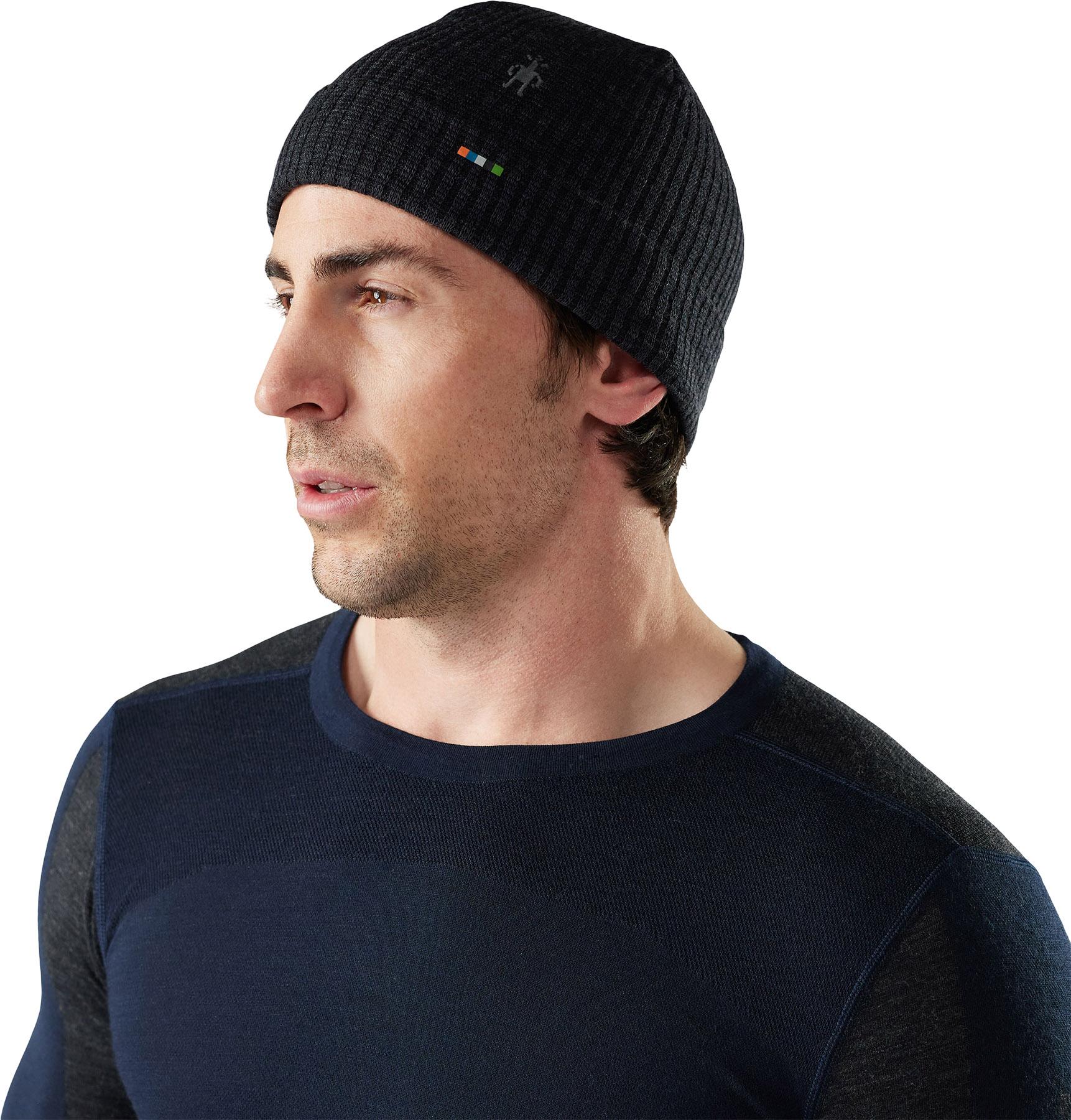 Product gallery image number 2 for product Thermal Merino Rib Beanie - Unisex