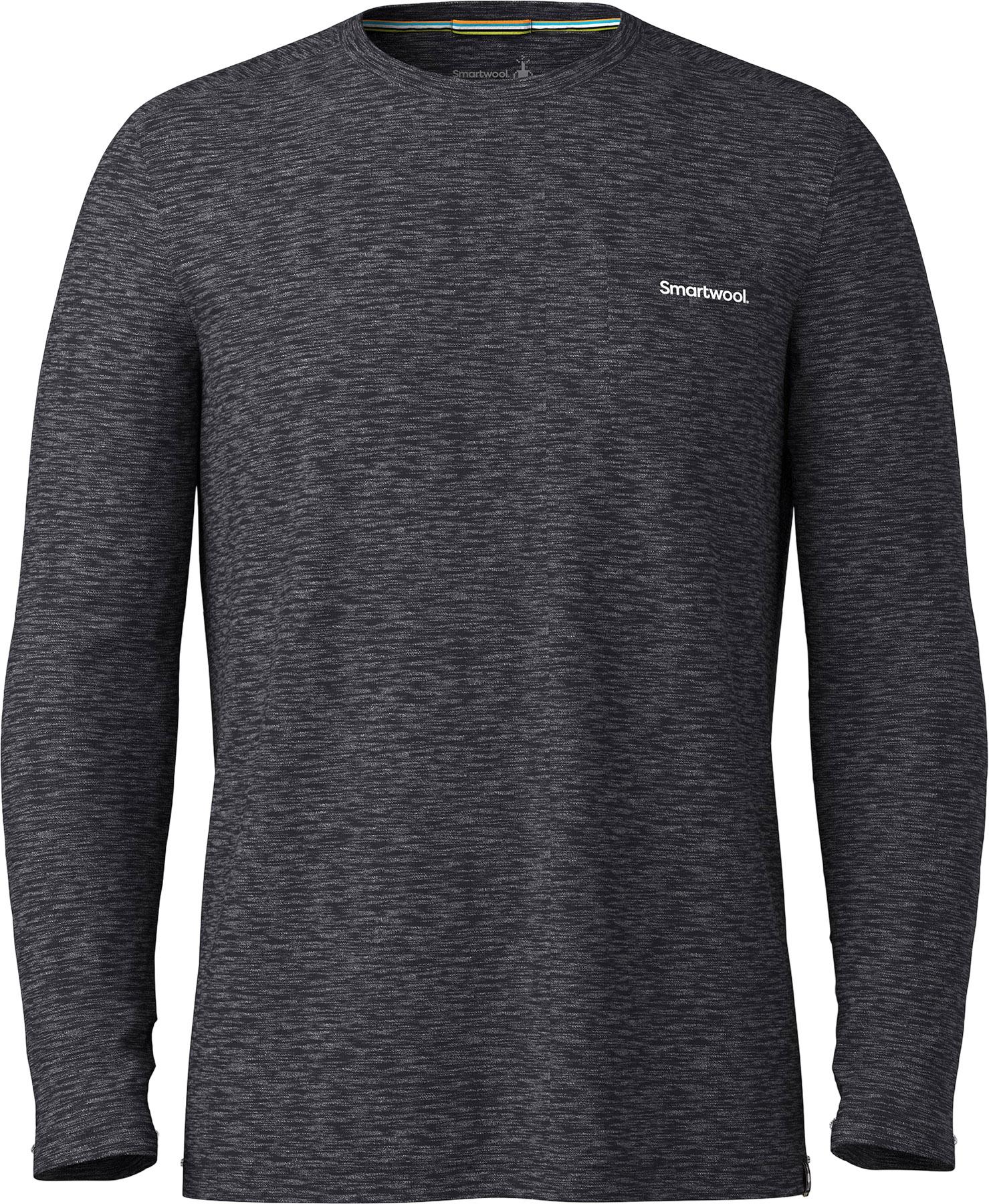 Product gallery image number 1 for product Gear Up Merino Hemp Blend Long Sleeve Graphic T-Shirt - Men's