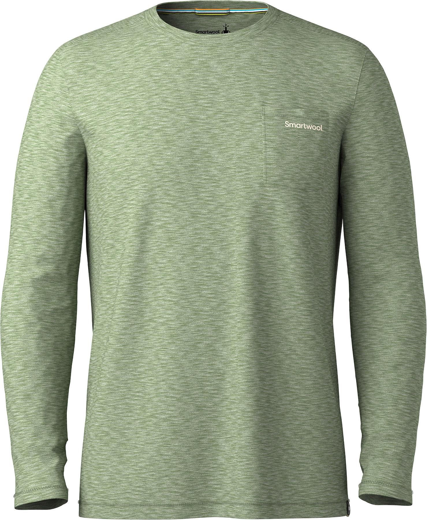 Product image for Gear Up Merino Hemp Blend Long Sleeve Graphic T-Shirt - Men's
