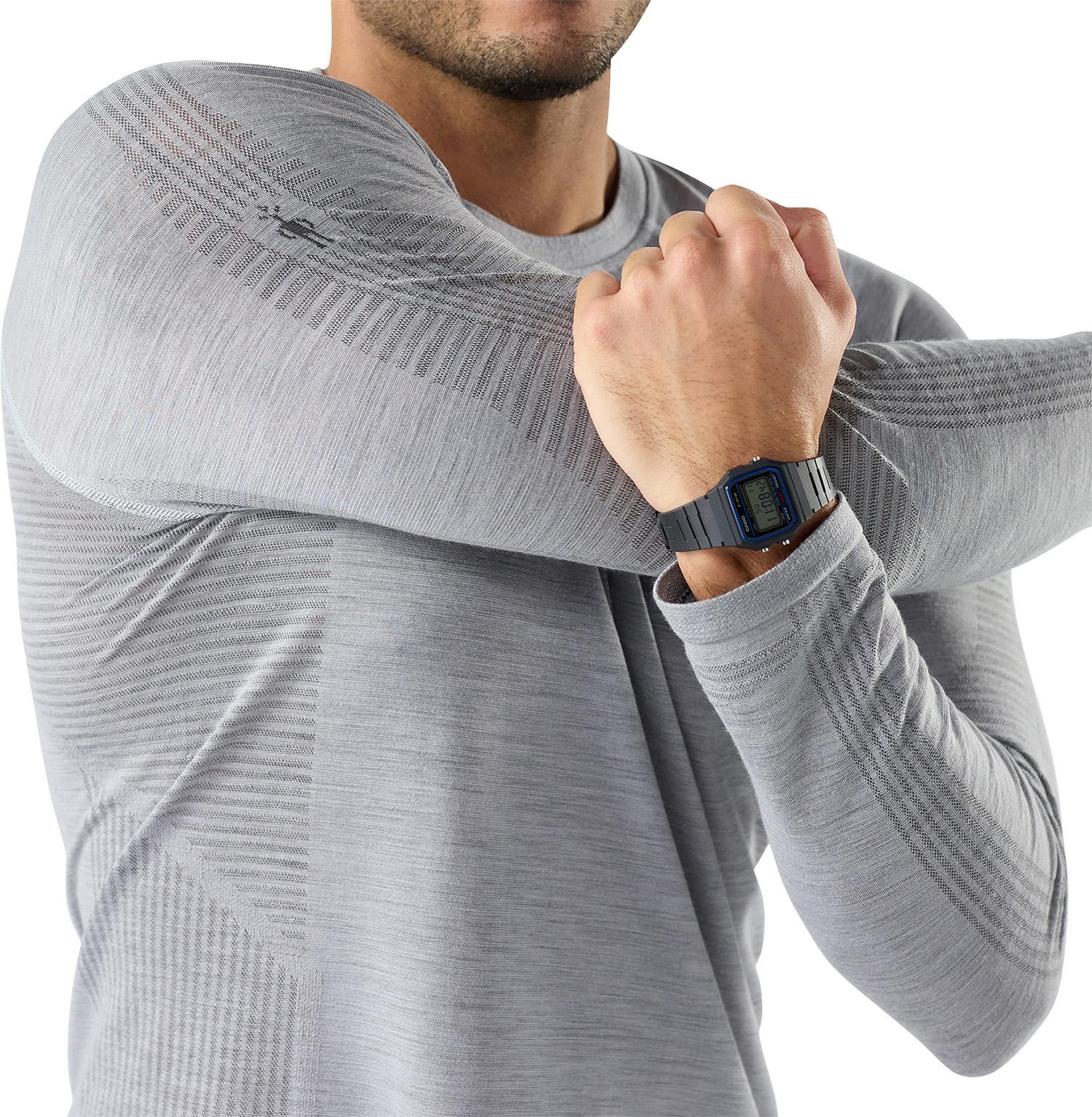 Numéro de l'image de la galerie de produits 3 pour le produit Couche de base pour le haut à manches longues sans couture INTRAKNIT - Homme