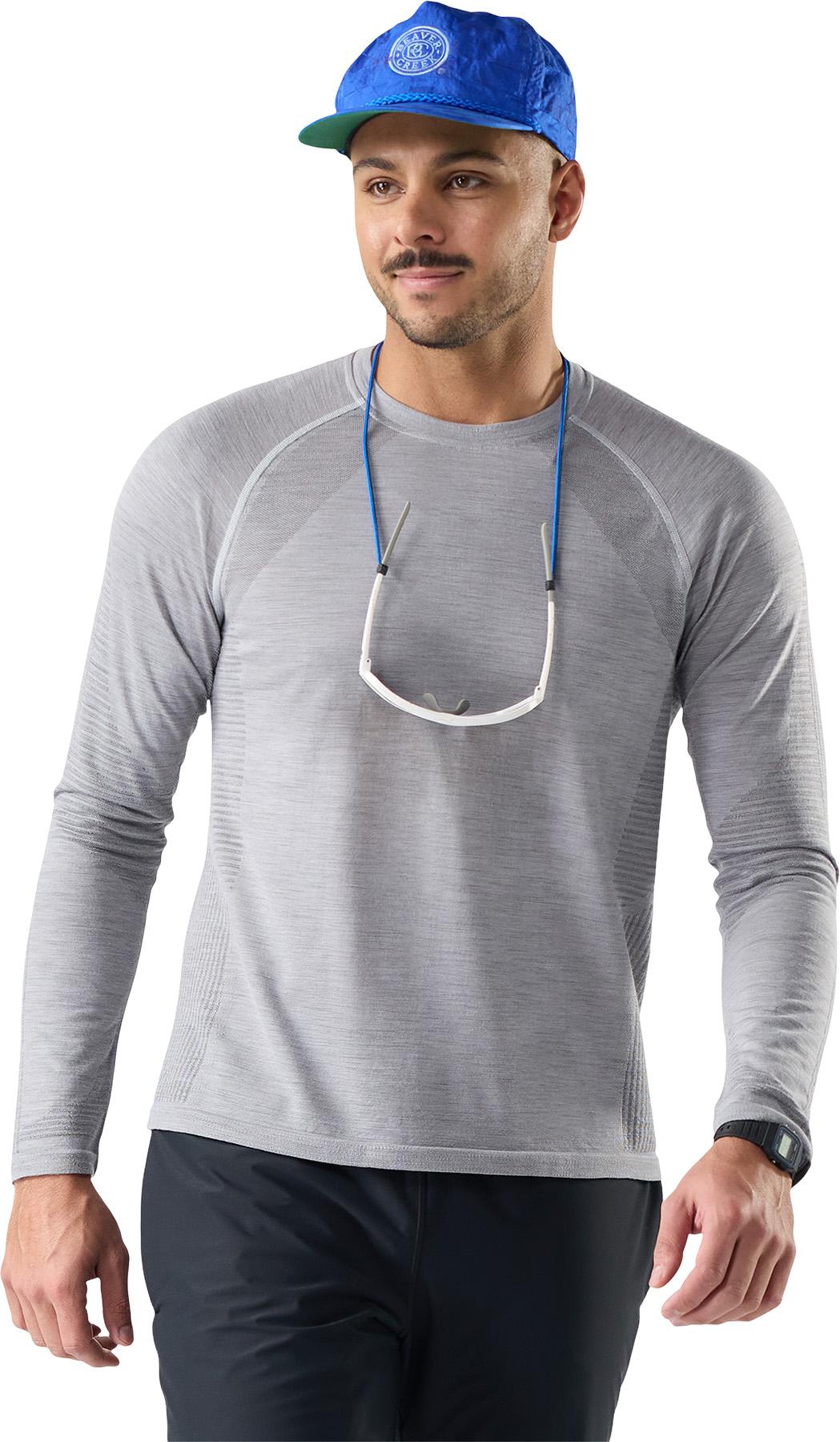 Numéro de l'image de la galerie de produits 4 pour le produit Couche de base pour le haut à manches longues sans couture INTRAKNIT - Homme