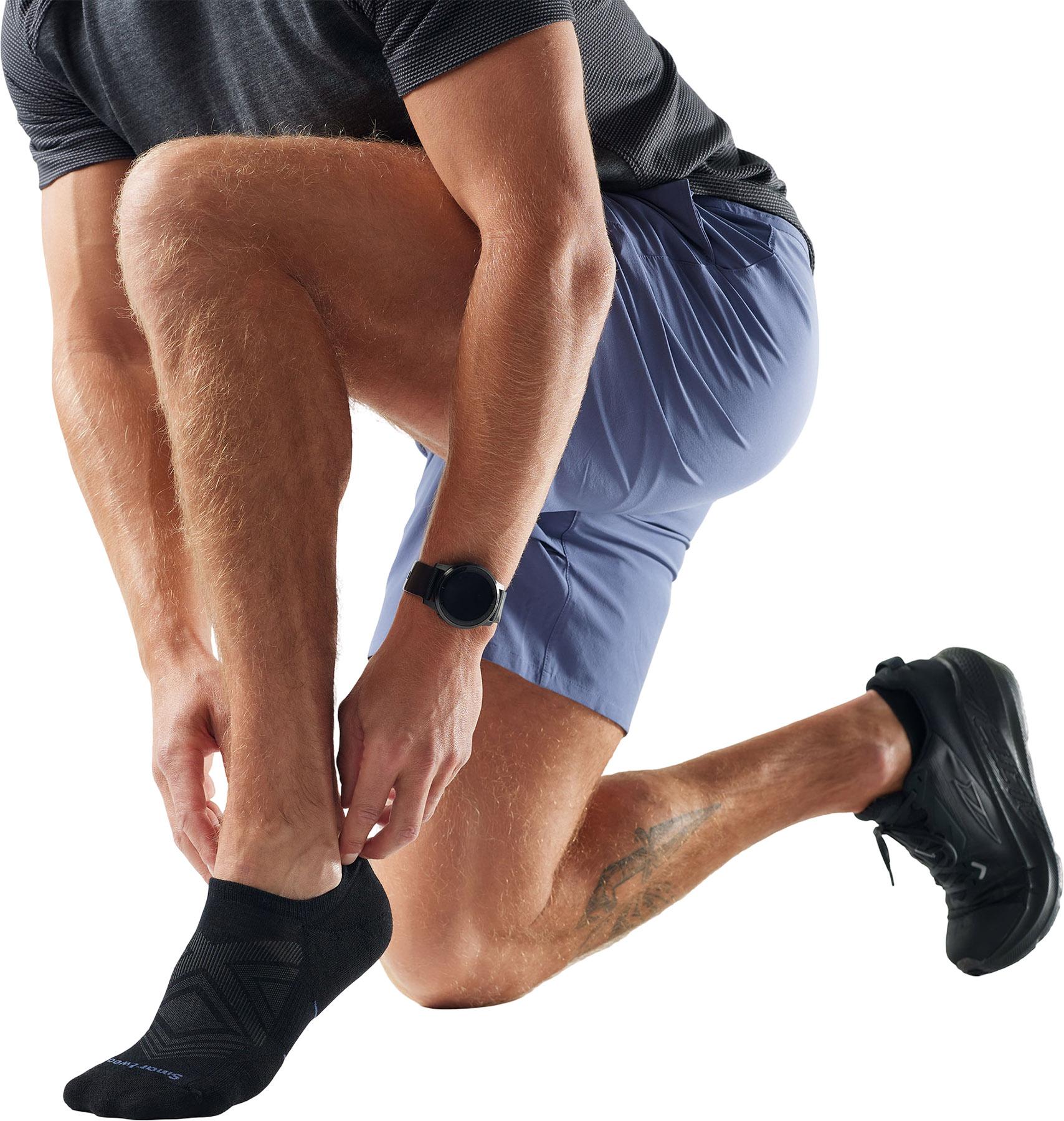 Product gallery image number 2 for product Run Targeted Cushion No Show Socks - Men's