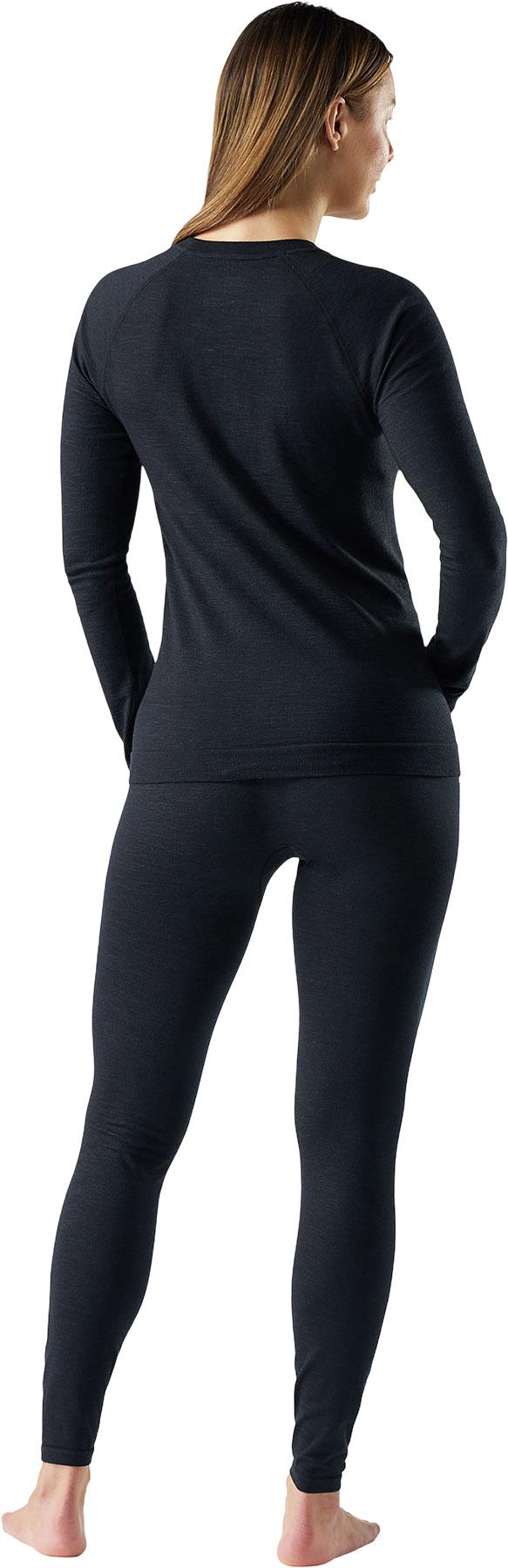 Numéro de l'image de la galerie de produits 2 pour le produit Couche de base pour le haut à col rond en mérinos Intraknit All-Season - Femme