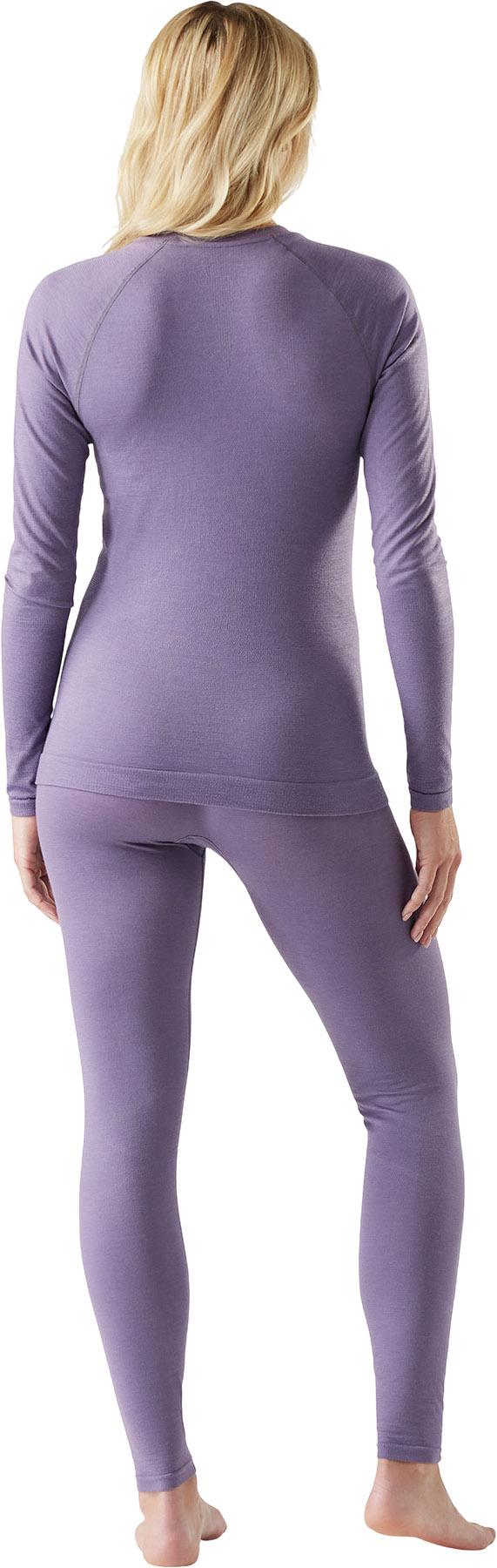 Numéro de l'image de la galerie de produits 2 pour le produit Couche de base pour le haut à col rond en mérinos Intraknit All-Season - Femme