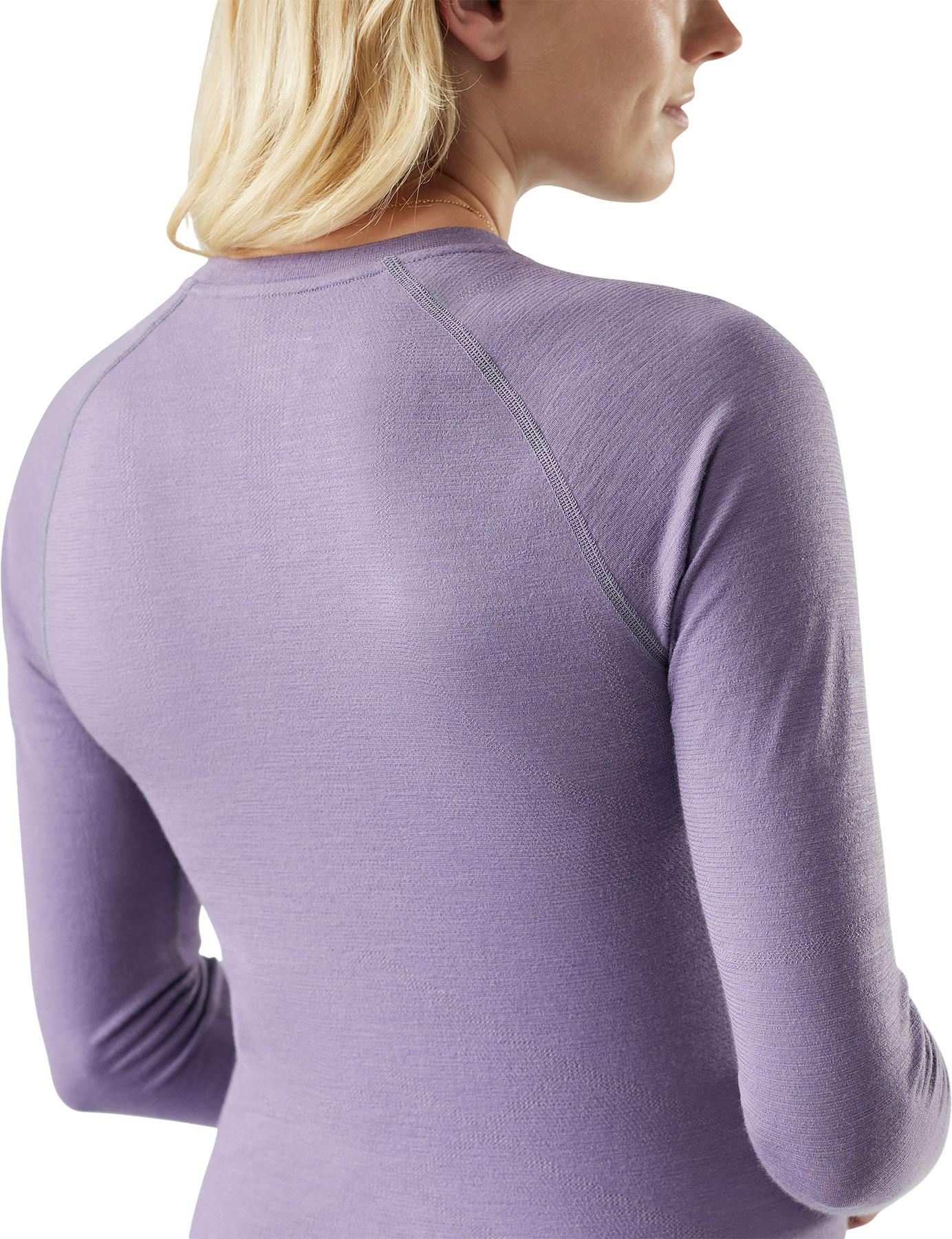 Numéro de l'image de la galerie de produits 3 pour le produit Couche de base pour le haut à col rond en mérinos Intraknit All-Season - Femme
