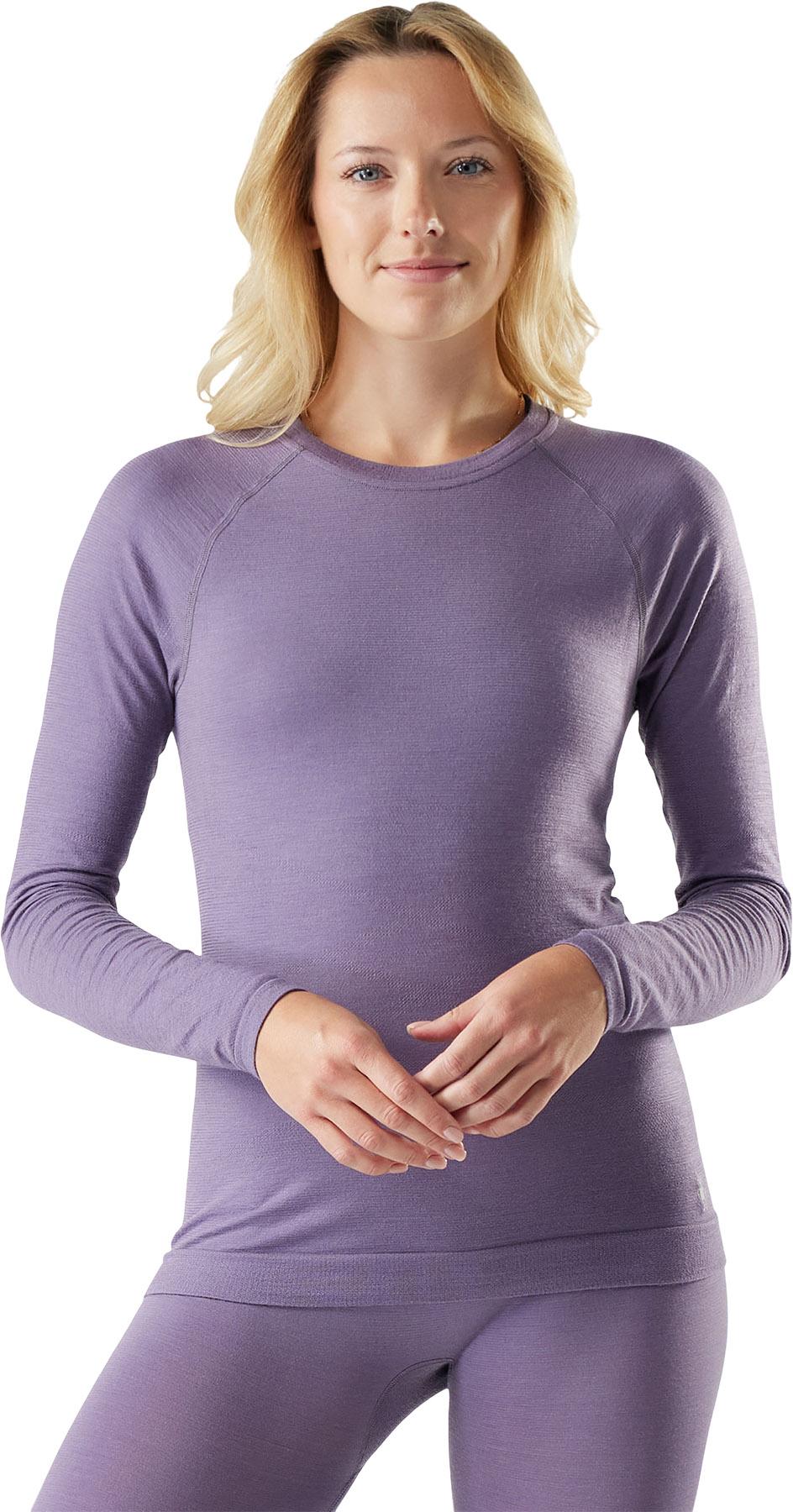Numéro de l'image de la galerie de produits 4 pour le produit Couche de base pour le haut à col rond en mérinos Intraknit All-Season - Femme