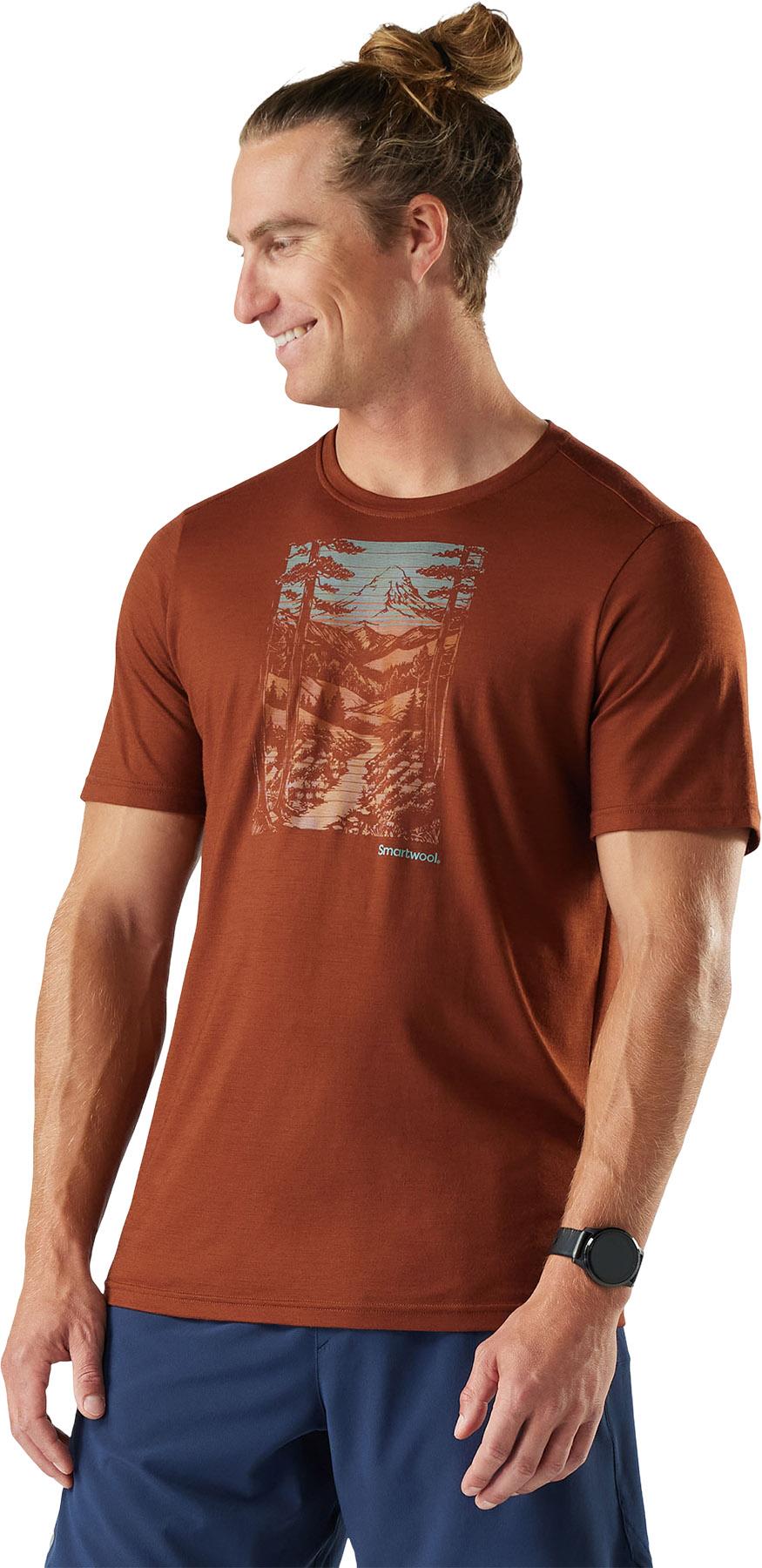 Numéro de l'image de la galerie de produits 2 pour le produit T-shirt graphique à manches courtes Winding Trail Active - Homme