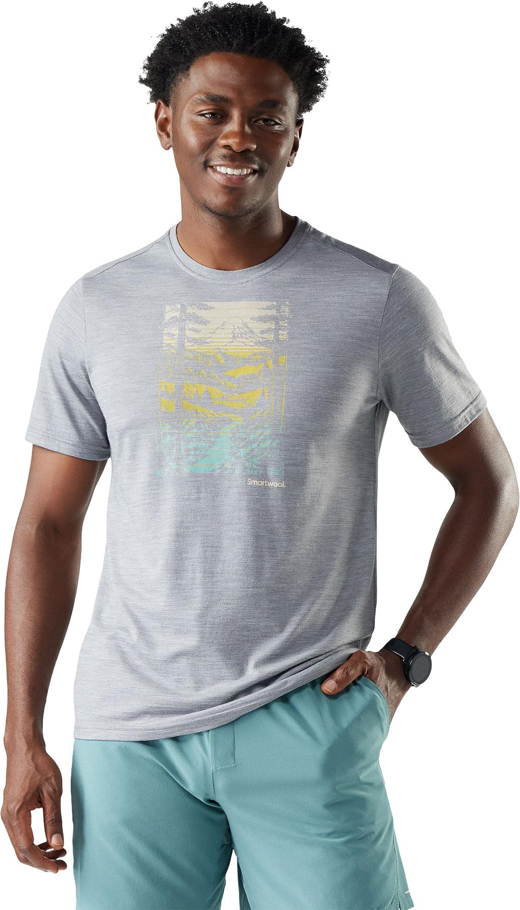 Product gallery image number 2 for product T-shirt graphique à manches courtes Winding Trail Active - Homme