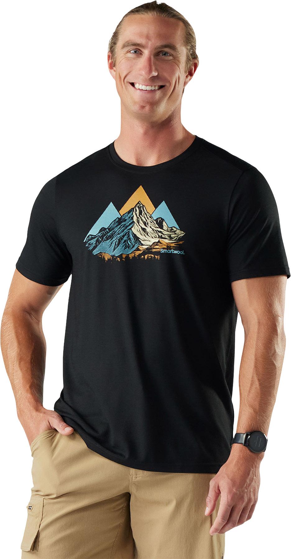 Product gallery image number 2 for product T-shirt graphique à manches courtes Peak Bagger Active - Homme