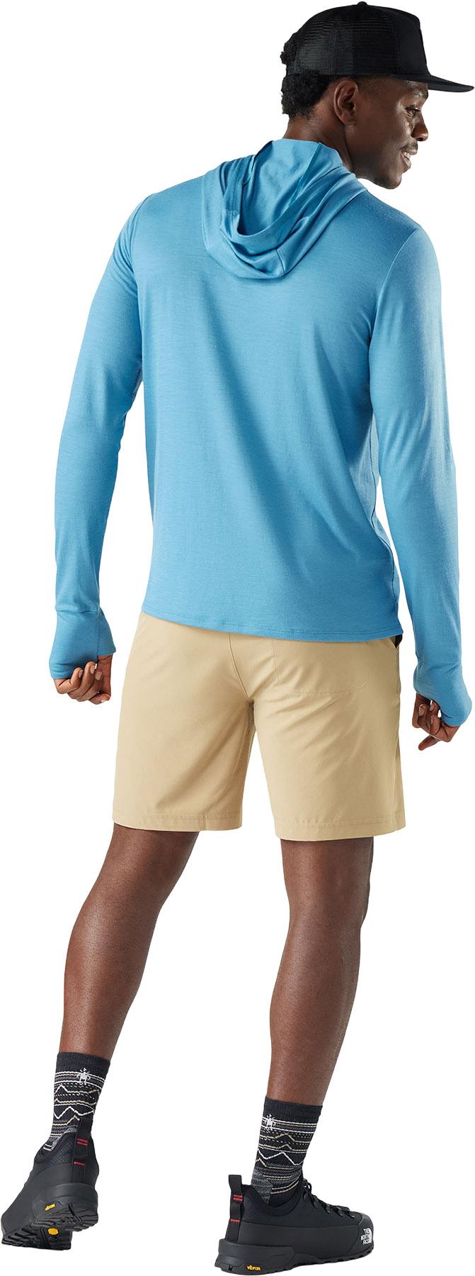 Numéro de l'image de la galerie de produits 2 pour le produit Chandail à capuchon solaire en mérinos - Homme
