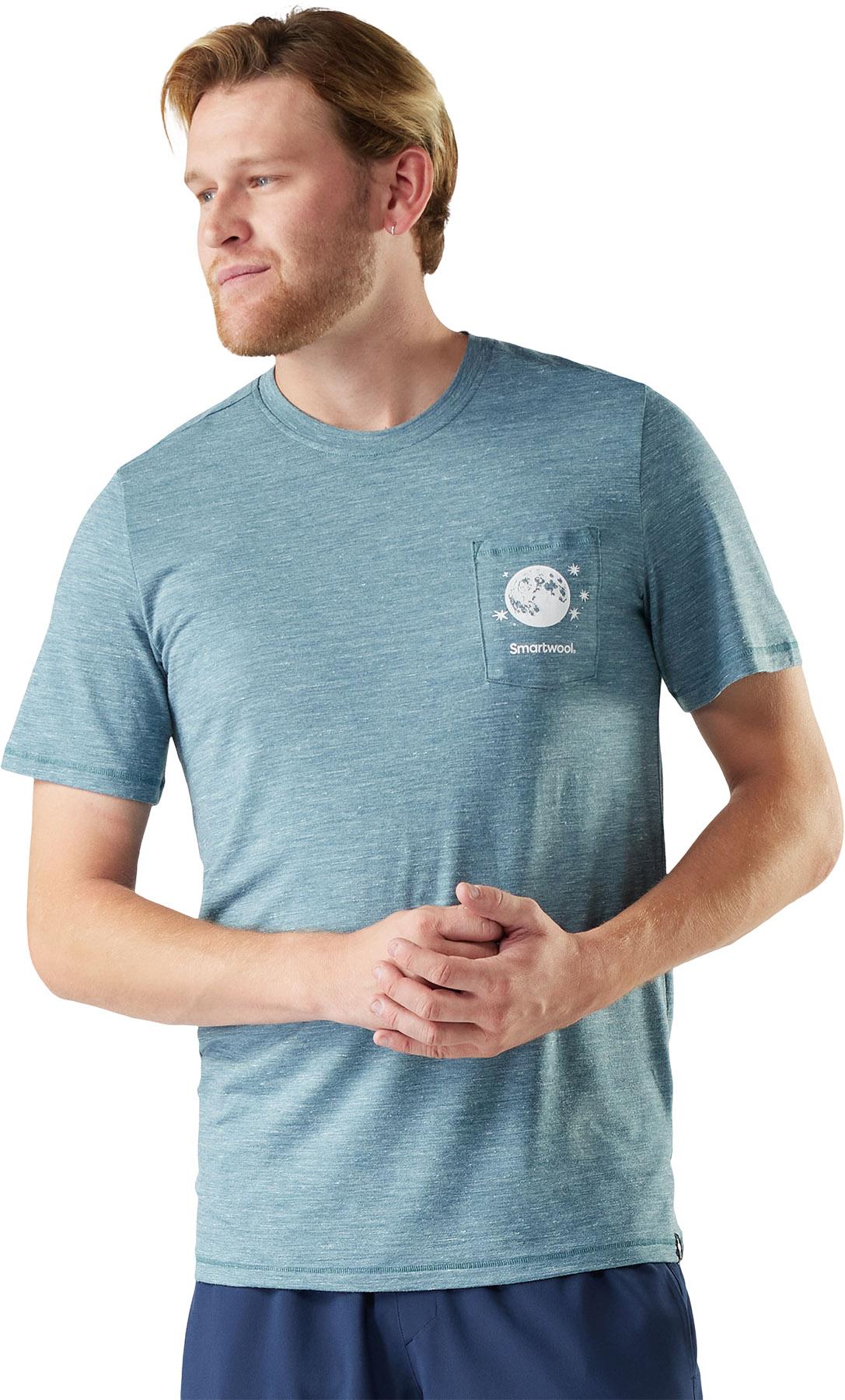 Product gallery image number 3 for product Merino Hemp Blend Peak Pints Short Sleeve Graphic Tee - Men's