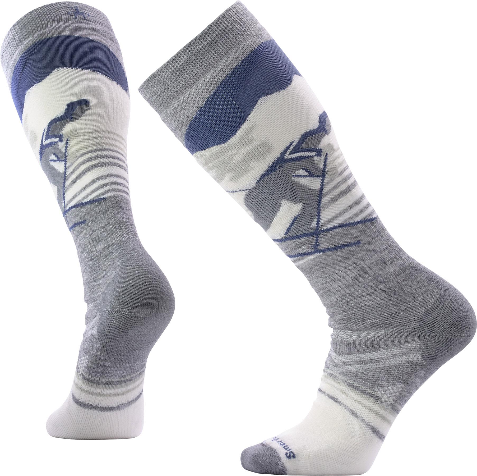 Image de produit pour Chaussettes de ski à amorti complet sous-genou Chute the Moon - Unisexe