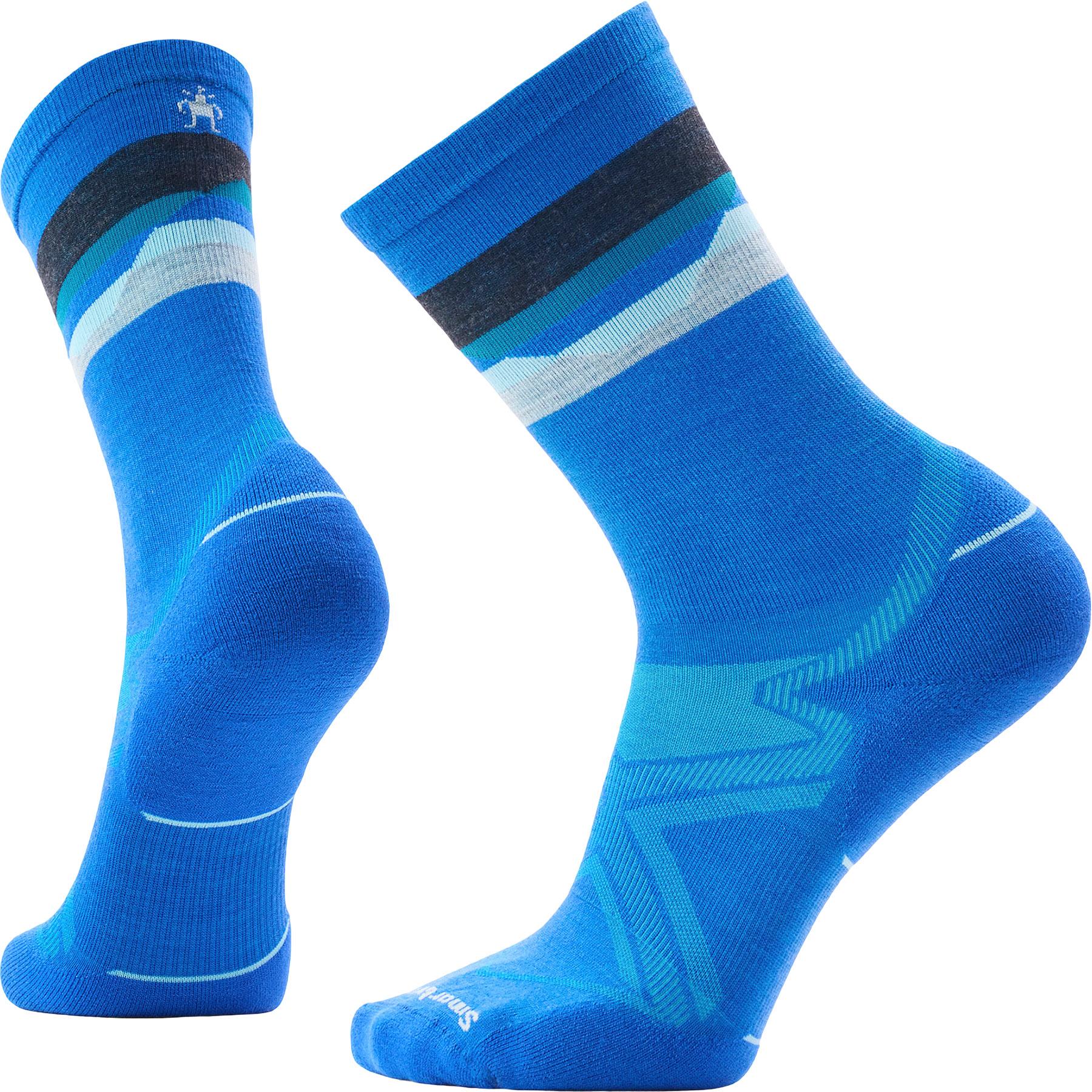 Image de produit pour Chaussettes de course mi-mollet pour temps froid à coussin ciblé Horizons - Homme