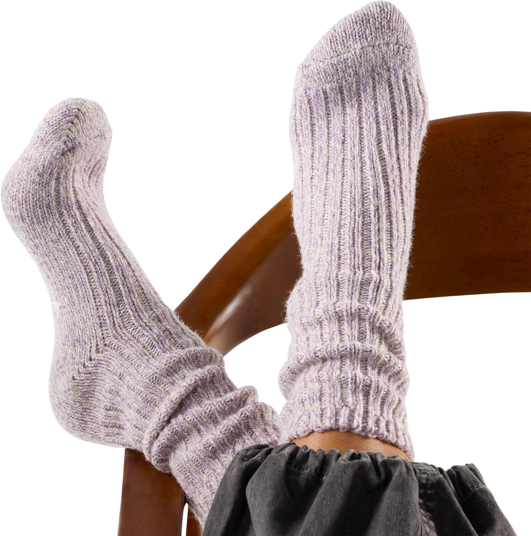 Product gallery image number 2 for product Everyday Cozy Heritage Rib Crew Socks - Women's