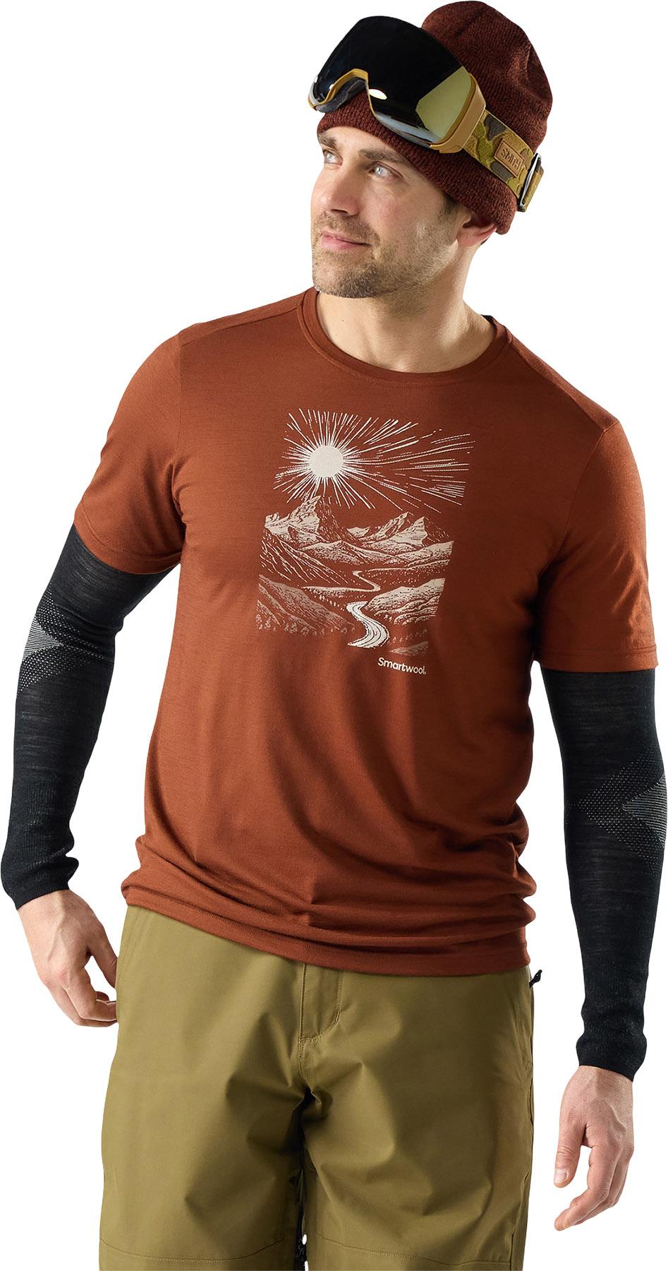 Product gallery image number 3 for product Wander Valley Active Short Sleeve Graphic Tee - Men's