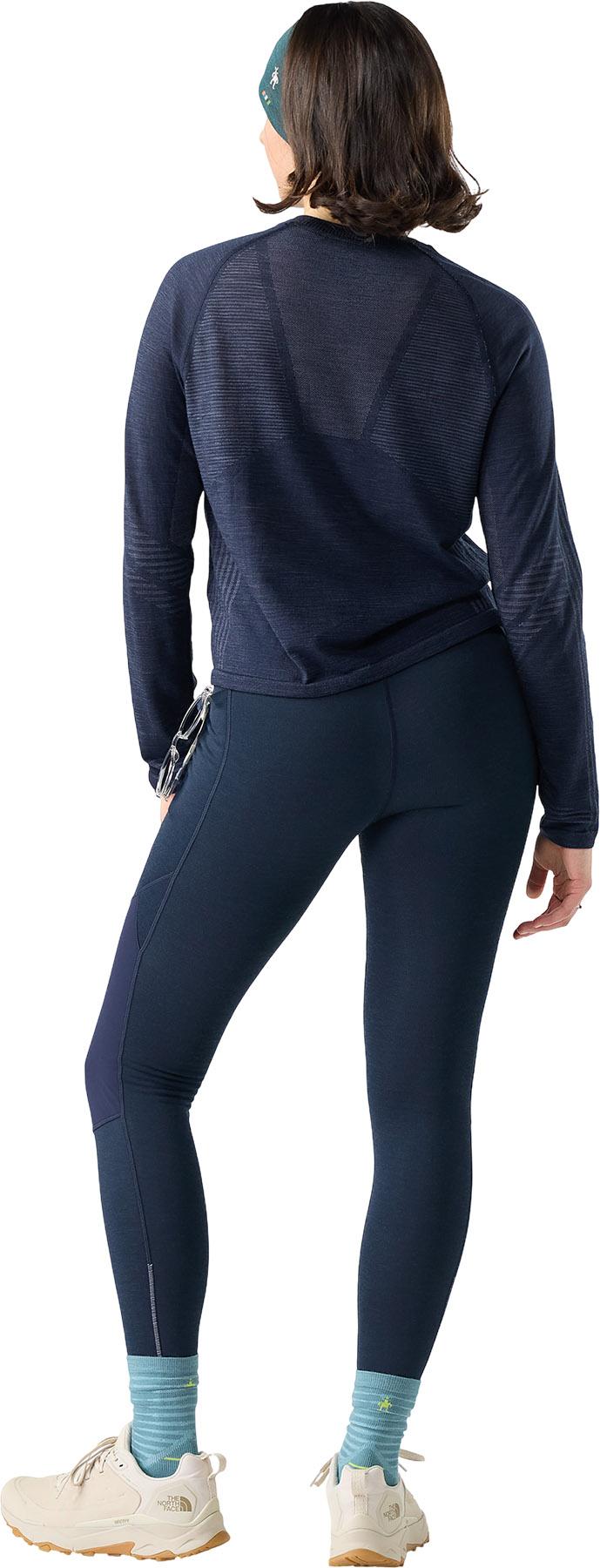 Numéro de l'image de la galerie de produits 3 pour le produit Couche de base pour le haut à manches longues sans couture INTRAKNIT - Femme