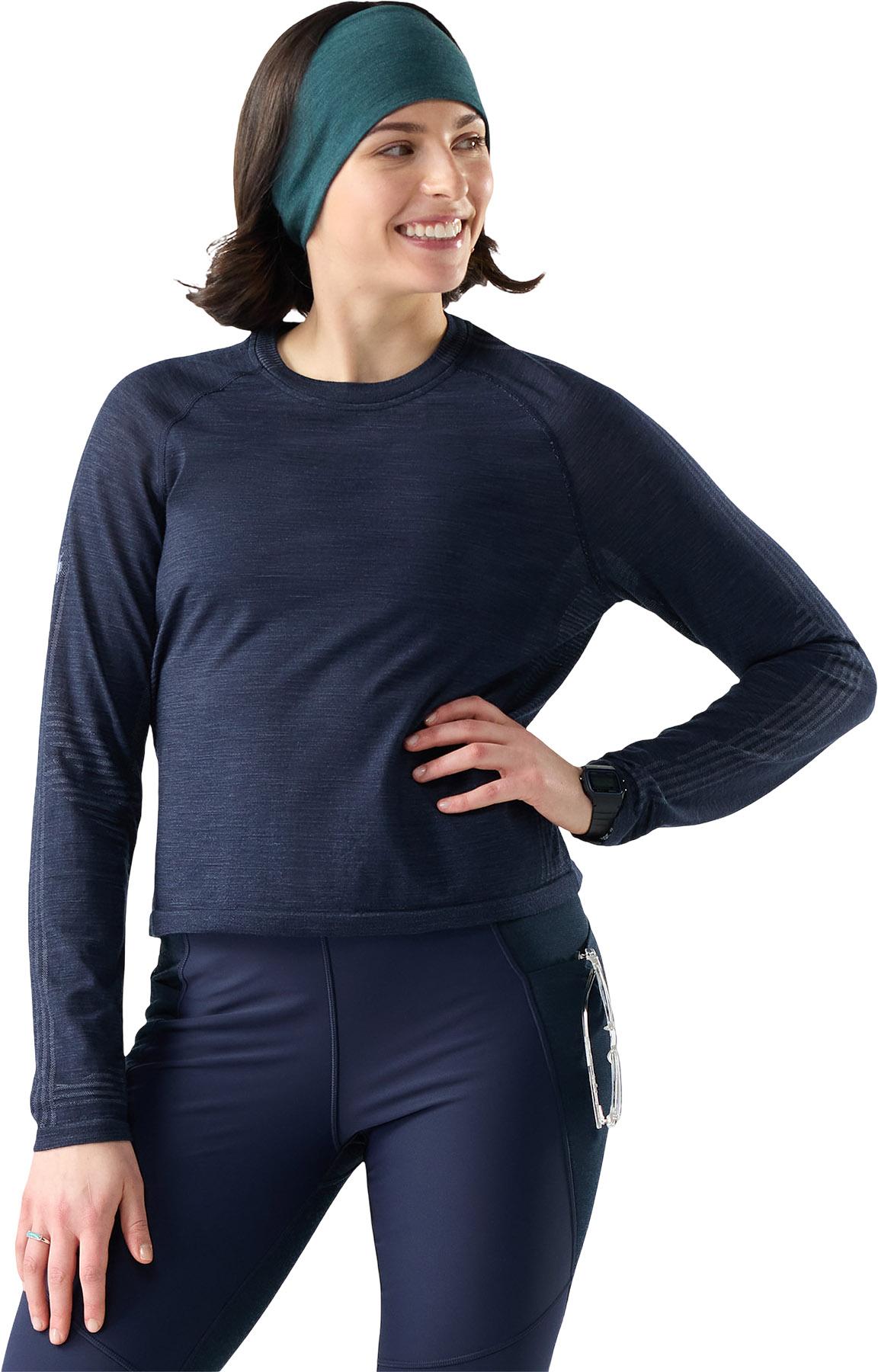 Numéro de l'image de la galerie de produits 2 pour le produit Couche de base pour le haut à manches longues sans couture INTRAKNIT - Femme
