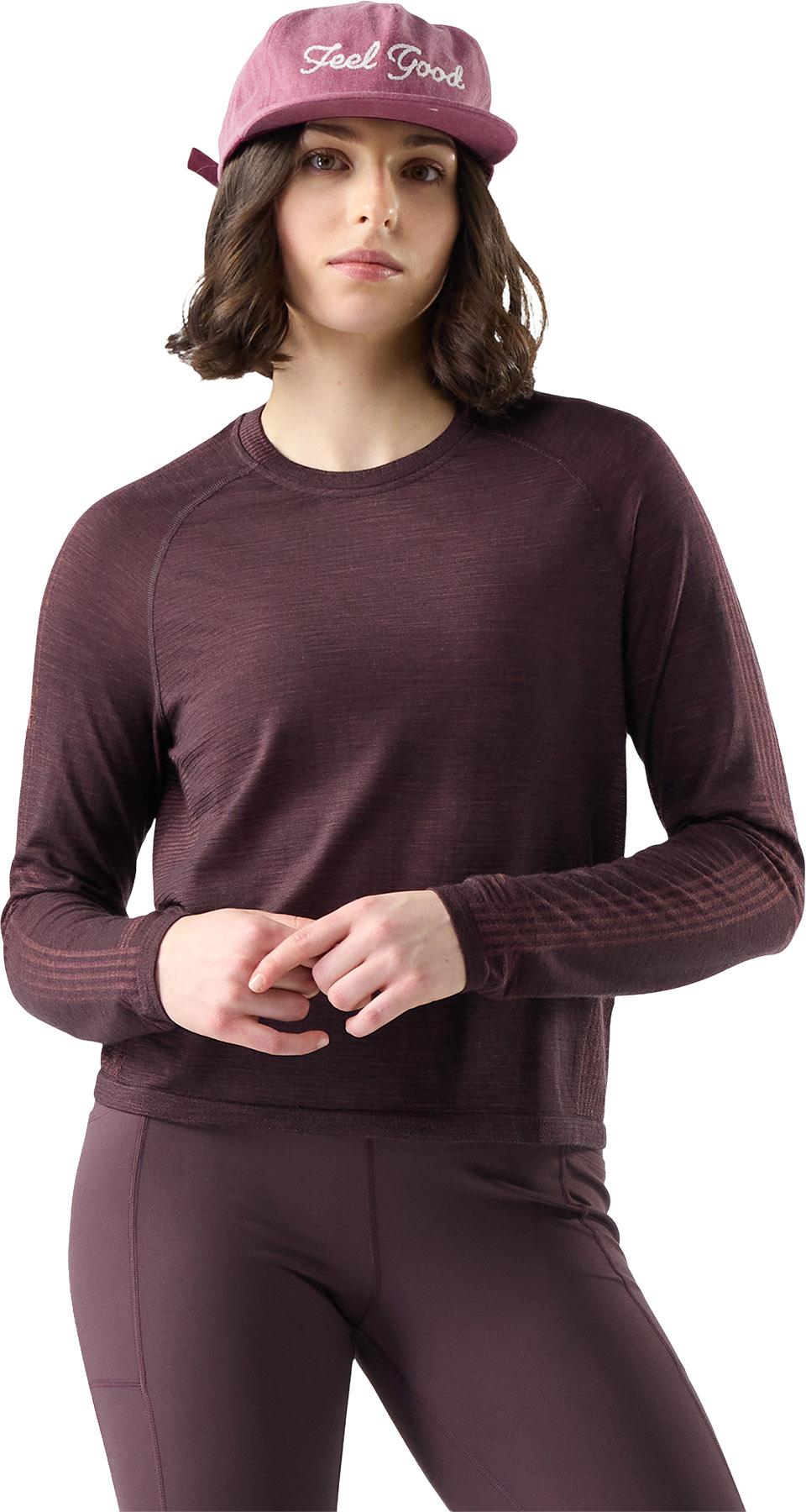 Product gallery image number 3 for product INTRAKNIT Seamless Long Sleeve Base Layer Top - Women's