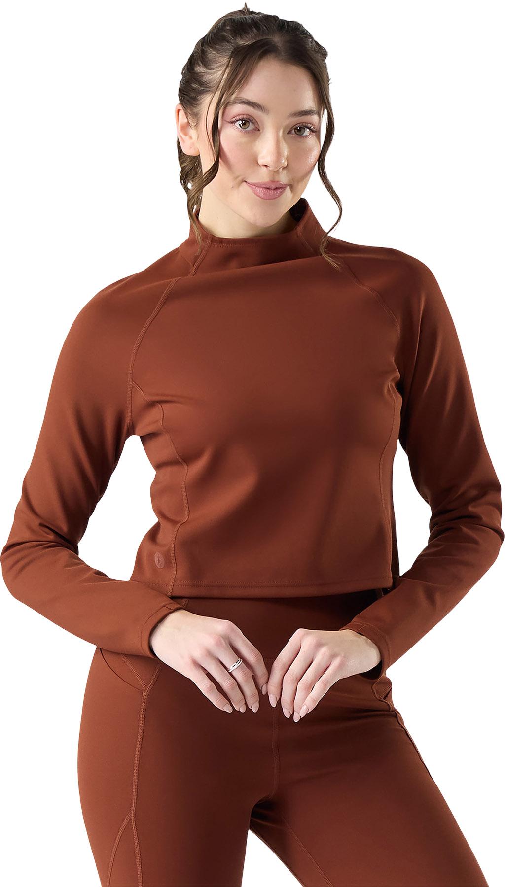 Product gallery image number 4 for product Active Merino Movement Mock Neck - Women's