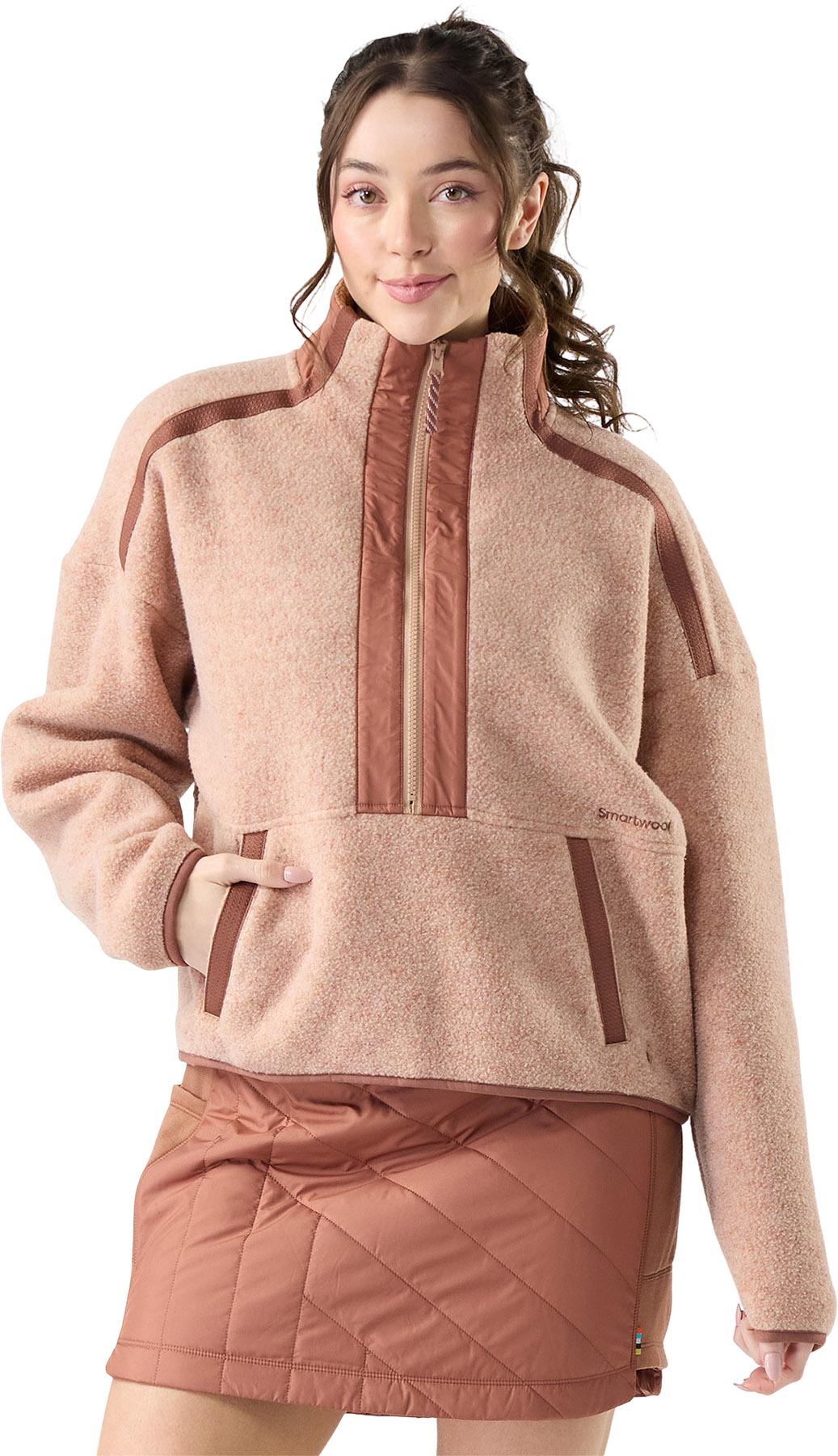 Numéro de l'image de la galerie de produits 4 pour le produit Haut en molleton Second Cut à demi-glissière - Femme